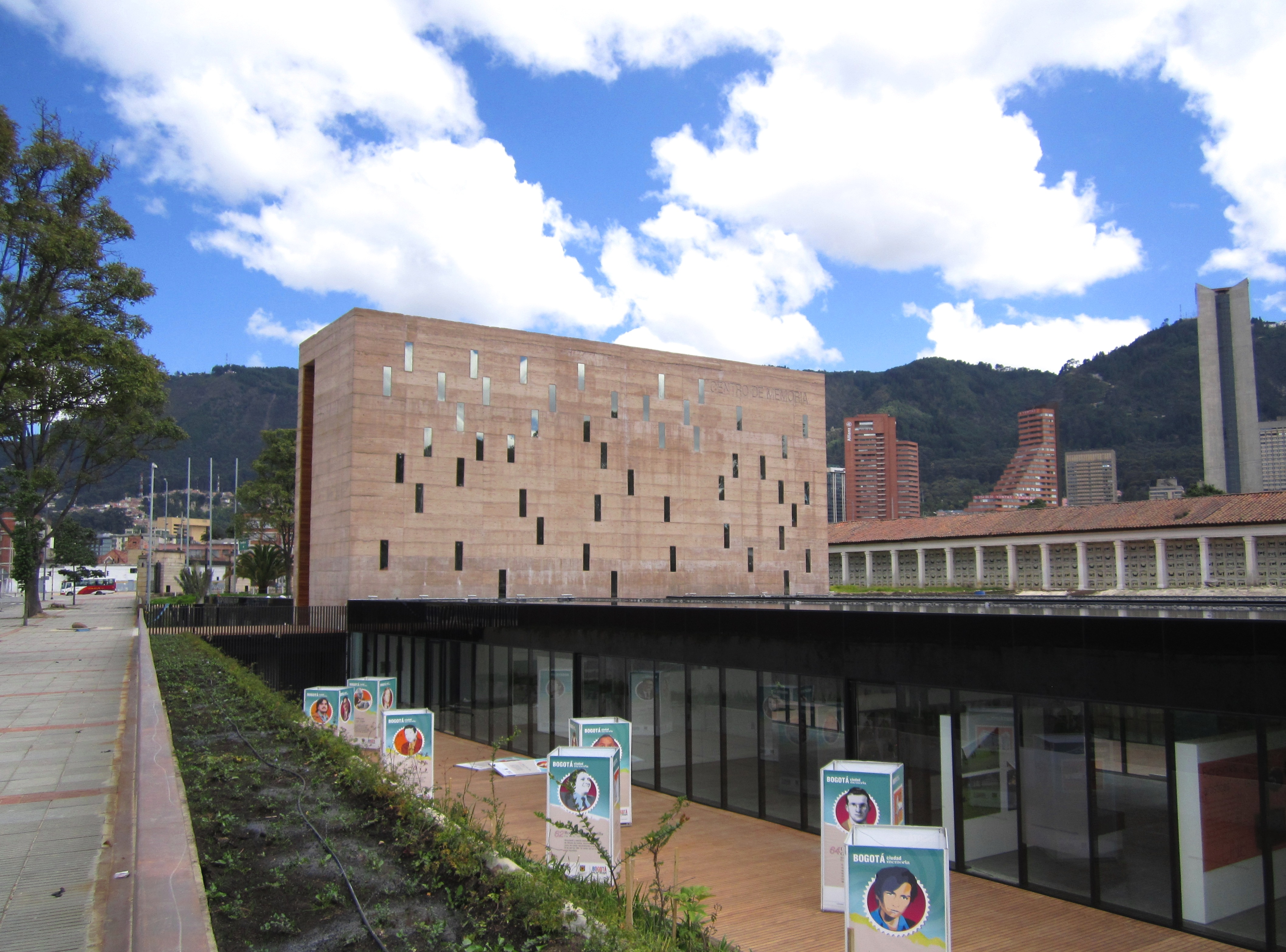 The Axis of Peace and Memory in Bogotá, a memorial dedicated to the victims of the Colombian conflict, underscores the nation's efforts to acknowledge past suffering and promote human rights as part of the reconciliation process.