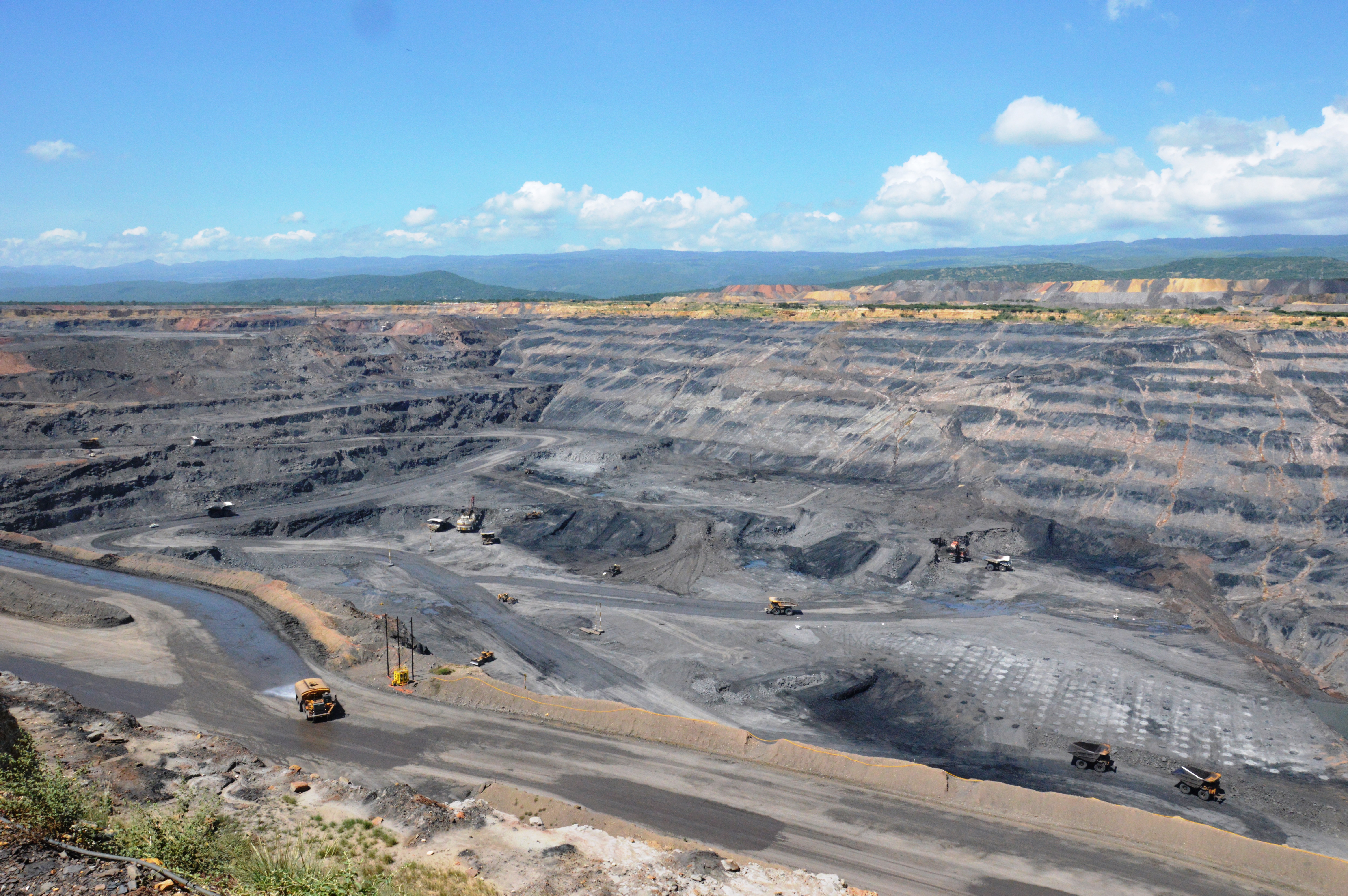 Cerrejón is a large open-pit coal mine in La Guajira, Colombia. While a significant contributor to exports, its operations raise concerns about environmental impact, water use, and the rights and well-being of local indigenous Wayuu communities, highlighting the tension between resource exploitation and sustainable, equitable development.