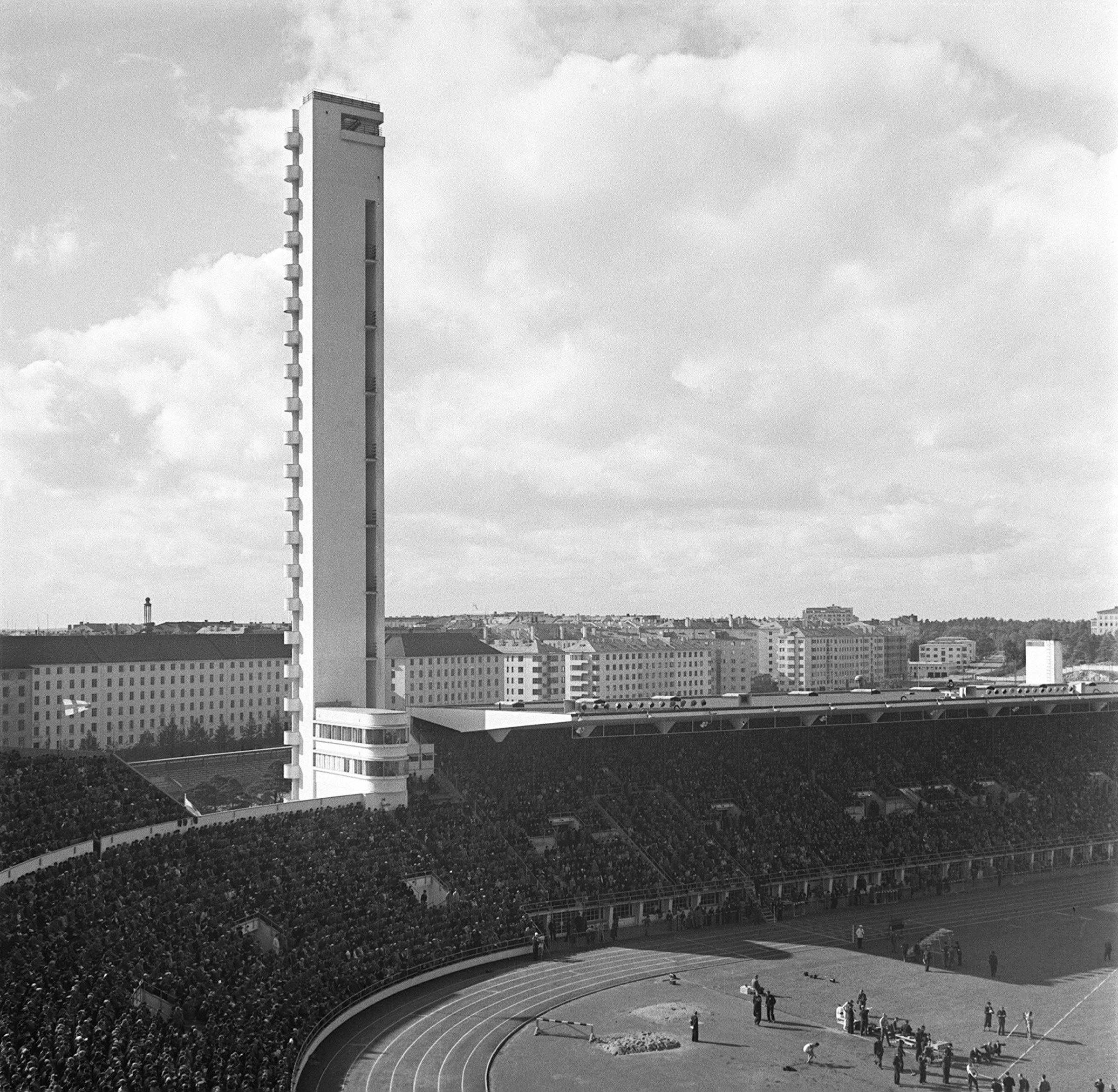 Sân vận động Olympic Helsinki năm 1938