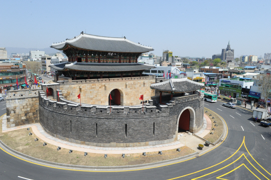 Benteng Hwaseong, Situs Warisan Dunia UNESCO, pada tahun 2019