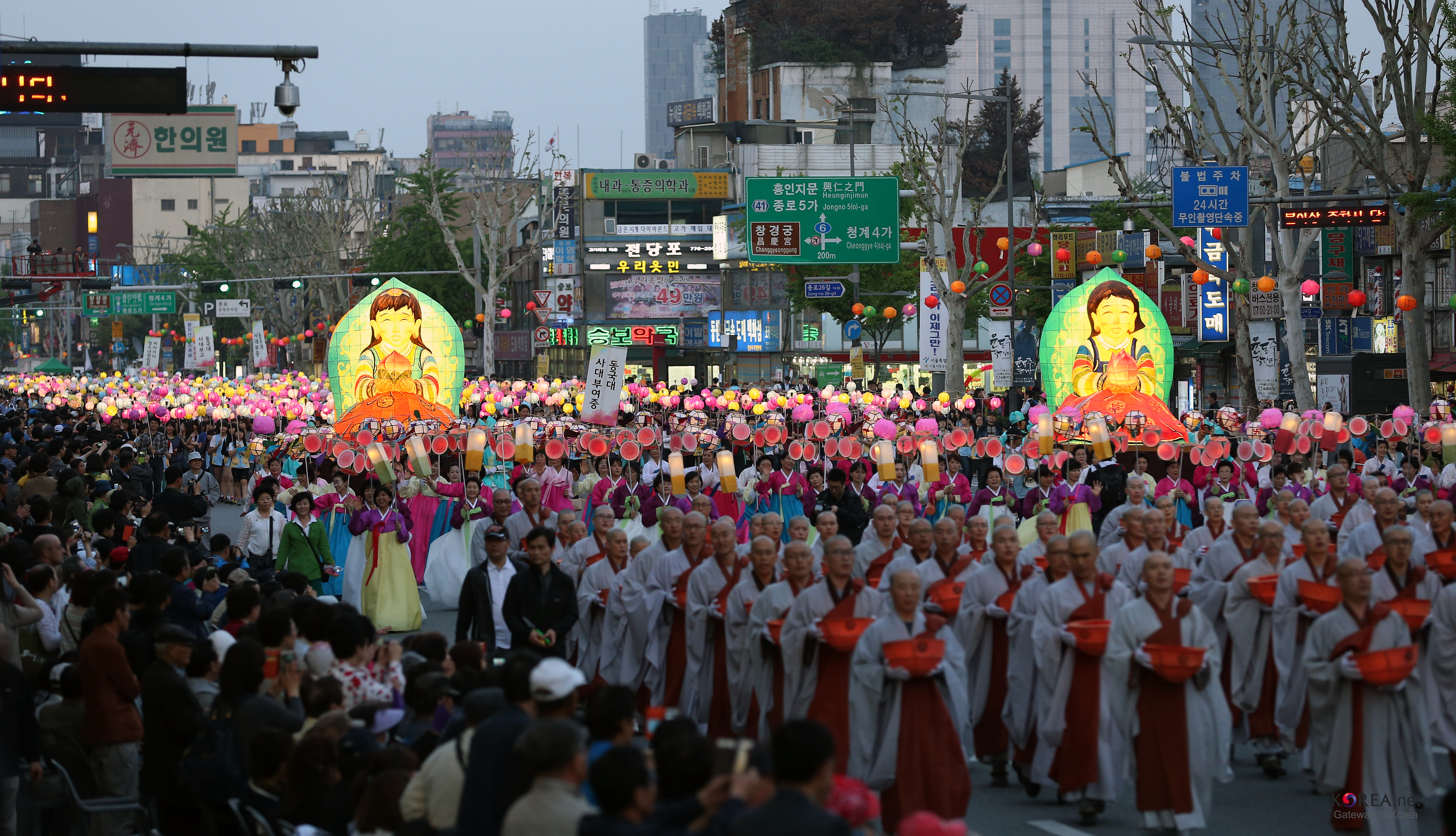 Perayaan Ulang Tahun Buddha di Seoul