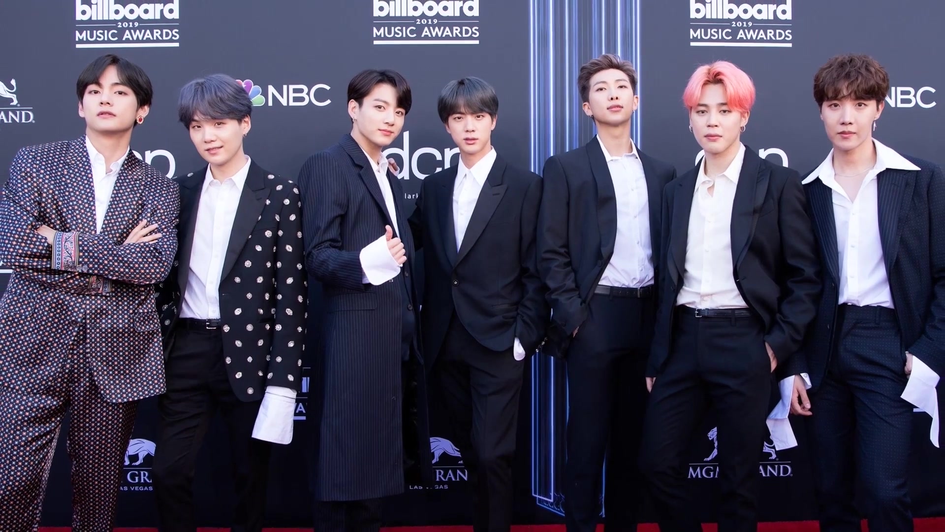 세계적인 그룹 BTS.