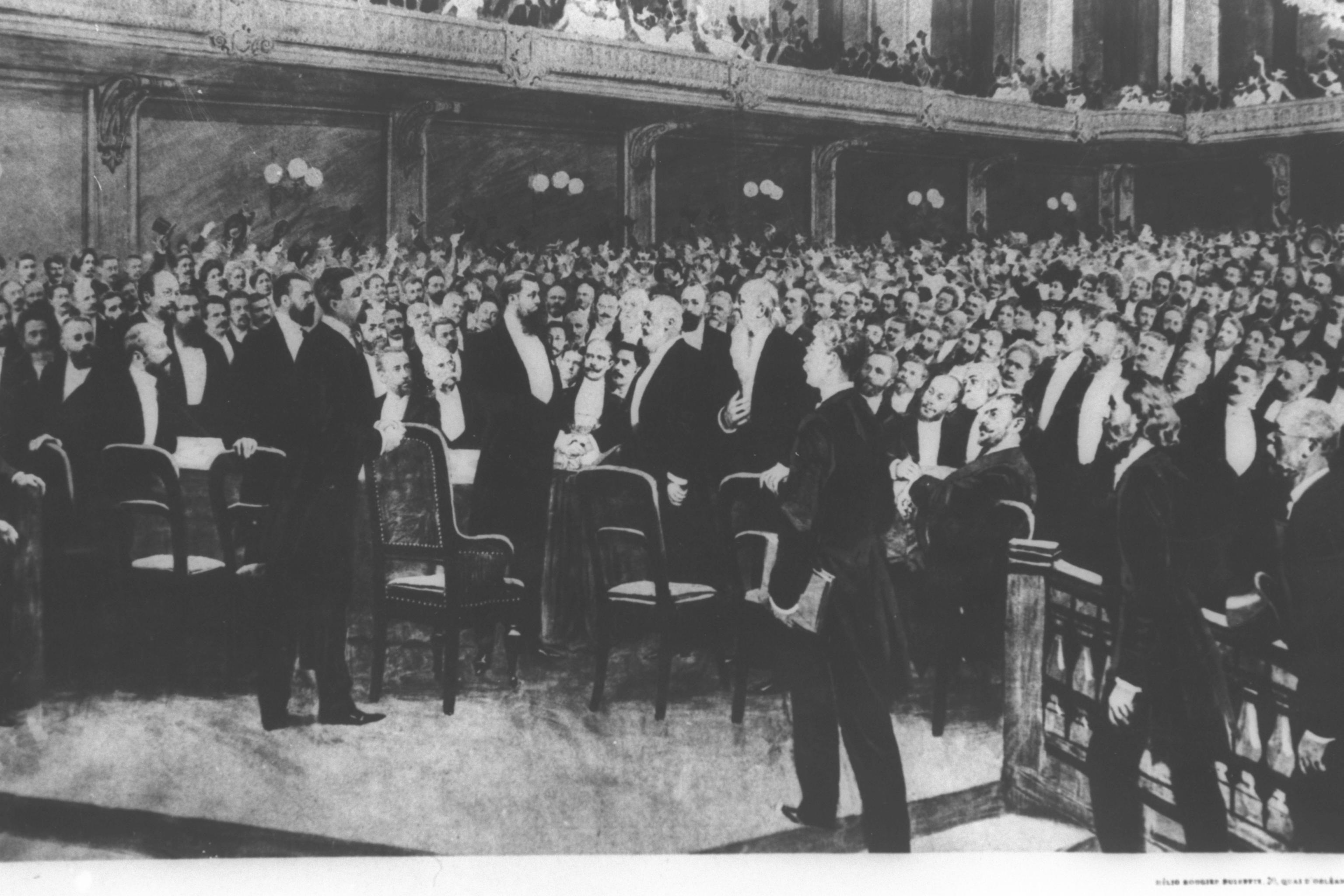Kongres Zionis Pertama (1897) di Basel, Swiss.