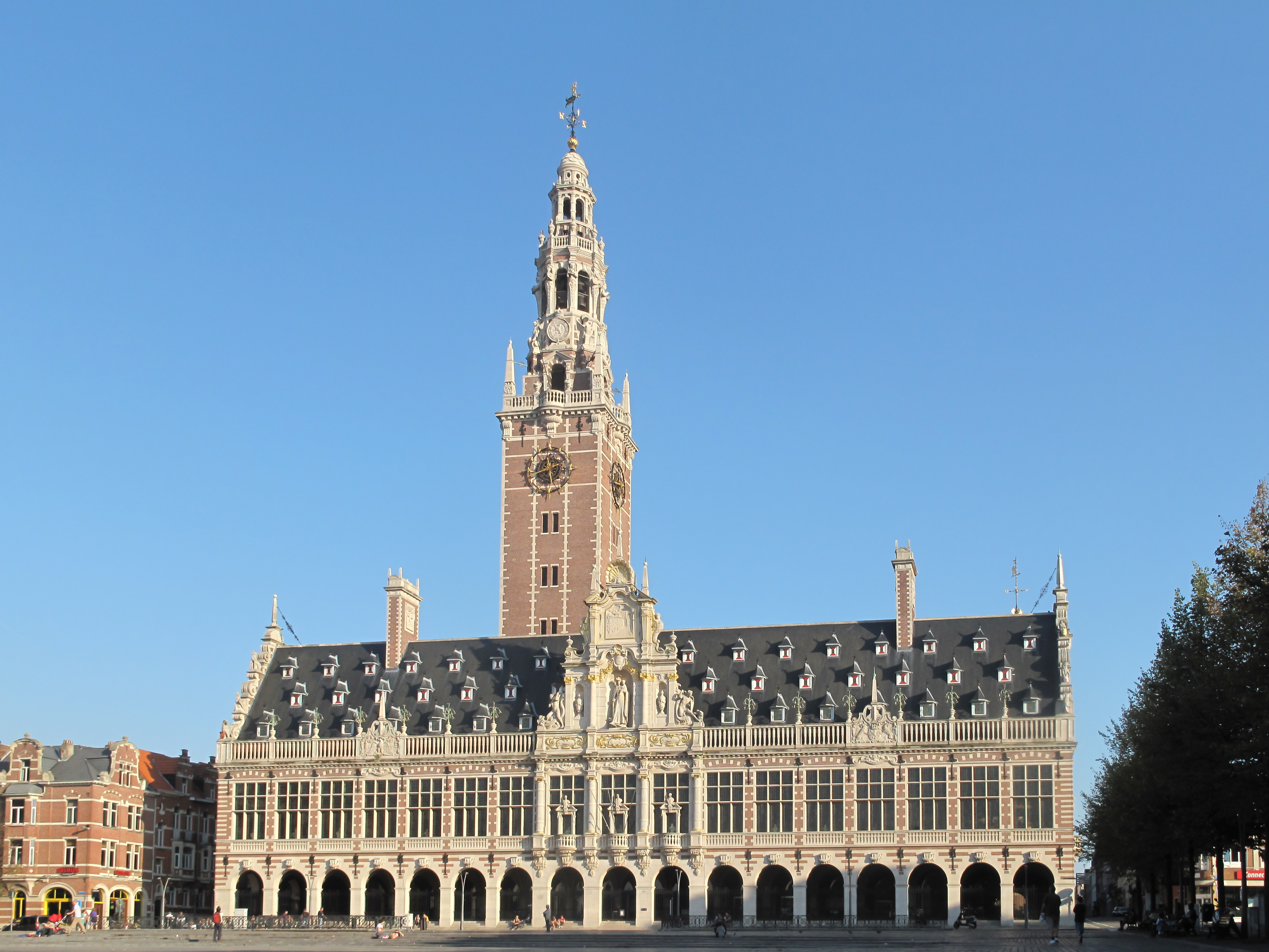 Perpustakaan Pusat Universitas KU Leuven.