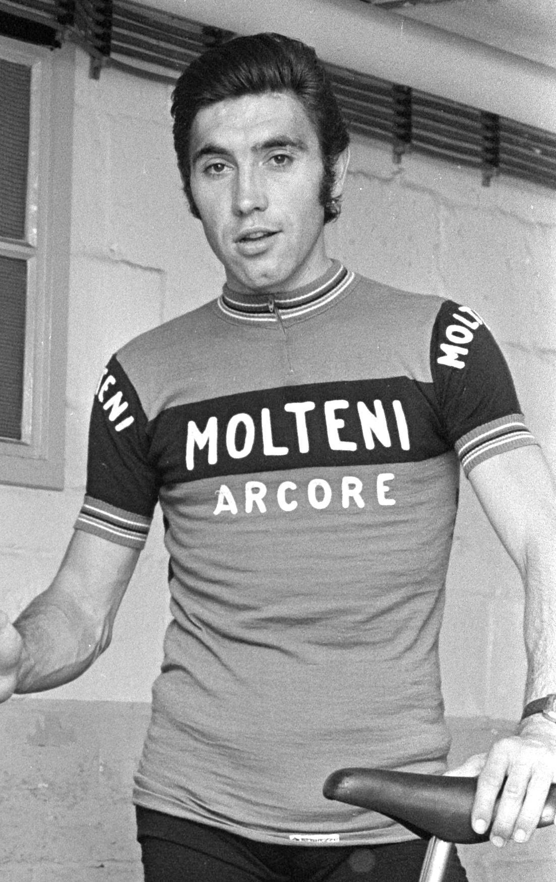 Eddy Merckx, dianggap sebagai salah satu pembalap sepeda terbesar sepanjang masa.