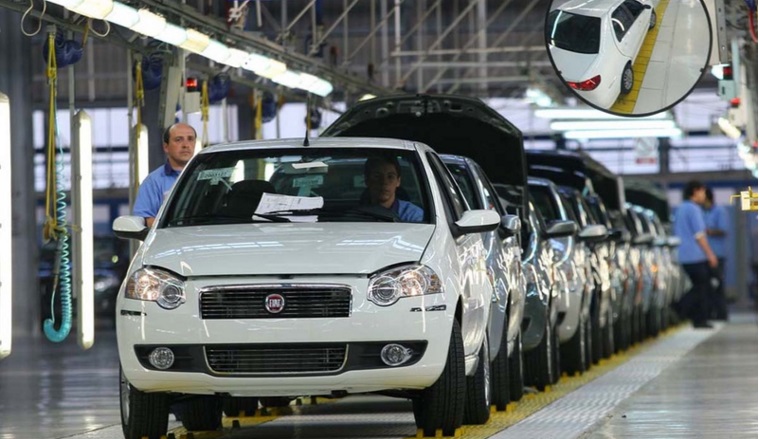 Kilang Fiat di Córdoba, Argentina.