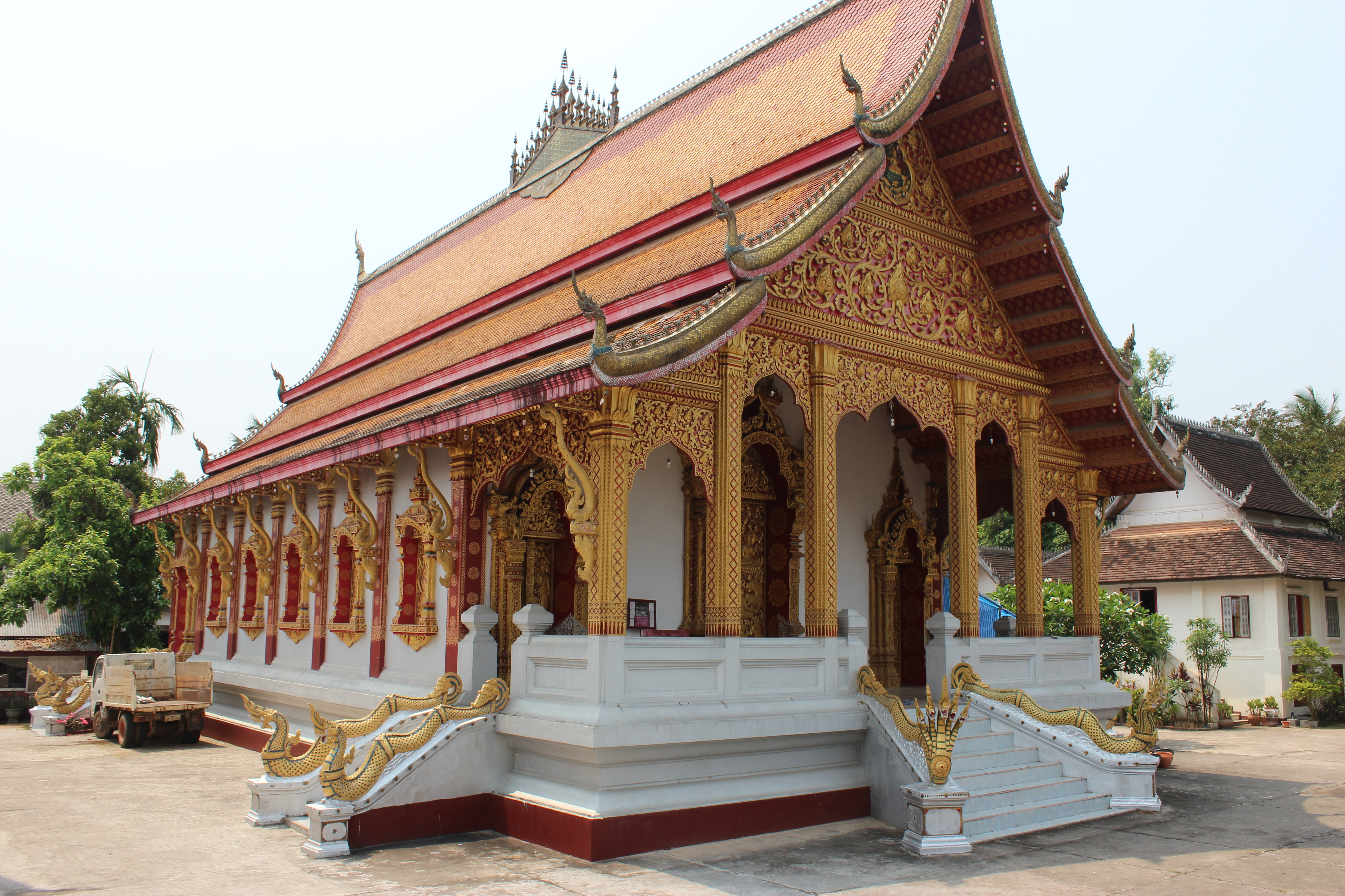 Wat Nong Sikhounmuang pagoda in Luang Prabang