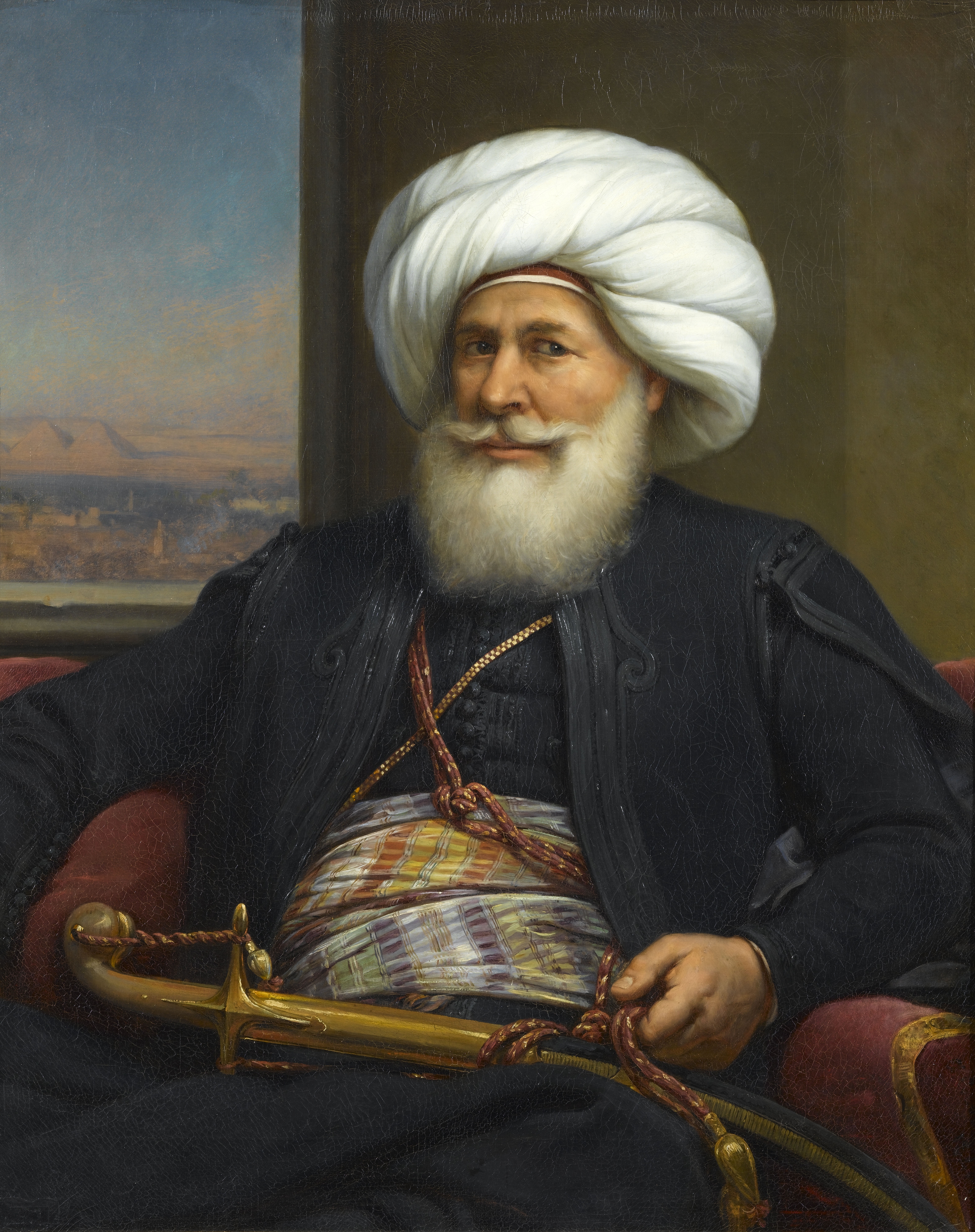 Muhammad Ali Pasha, founder of the Muhammad Ali dynasty and the first effective ruler of modern Egypt, often considered the first Khedive, though the title was formally granted later to his successors.