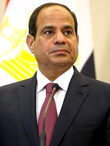 Abdel Fattah el-Sisi is the current President of Egypt. His administration has focused on stability and large-scale projects, alongside a severe crackdown on democratic freedoms and human rights.