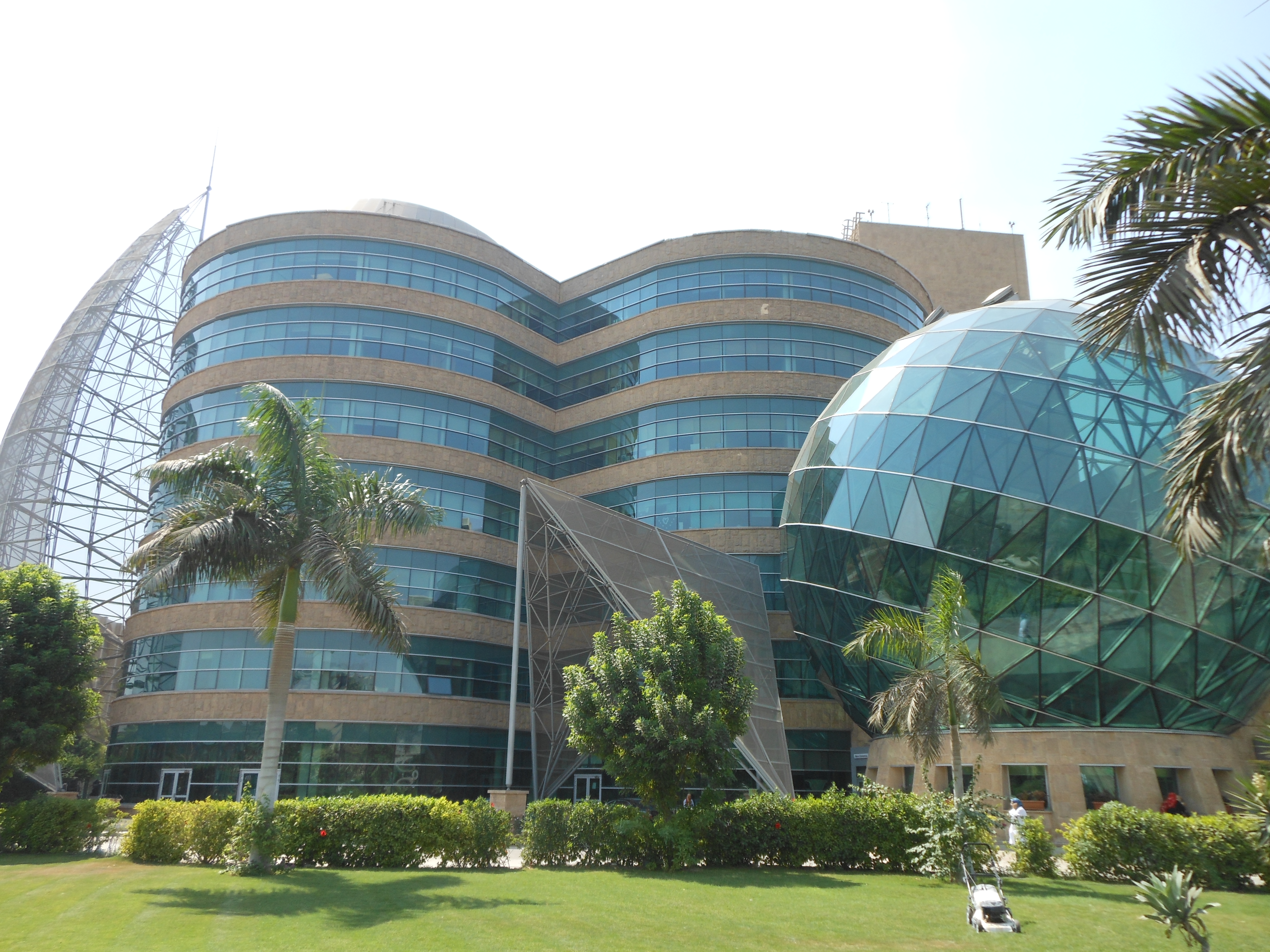 The Children's Cancer Hospital Egypt (57357) in Cairo, a notable institution providing specialized healthcare, often through charitable donations.