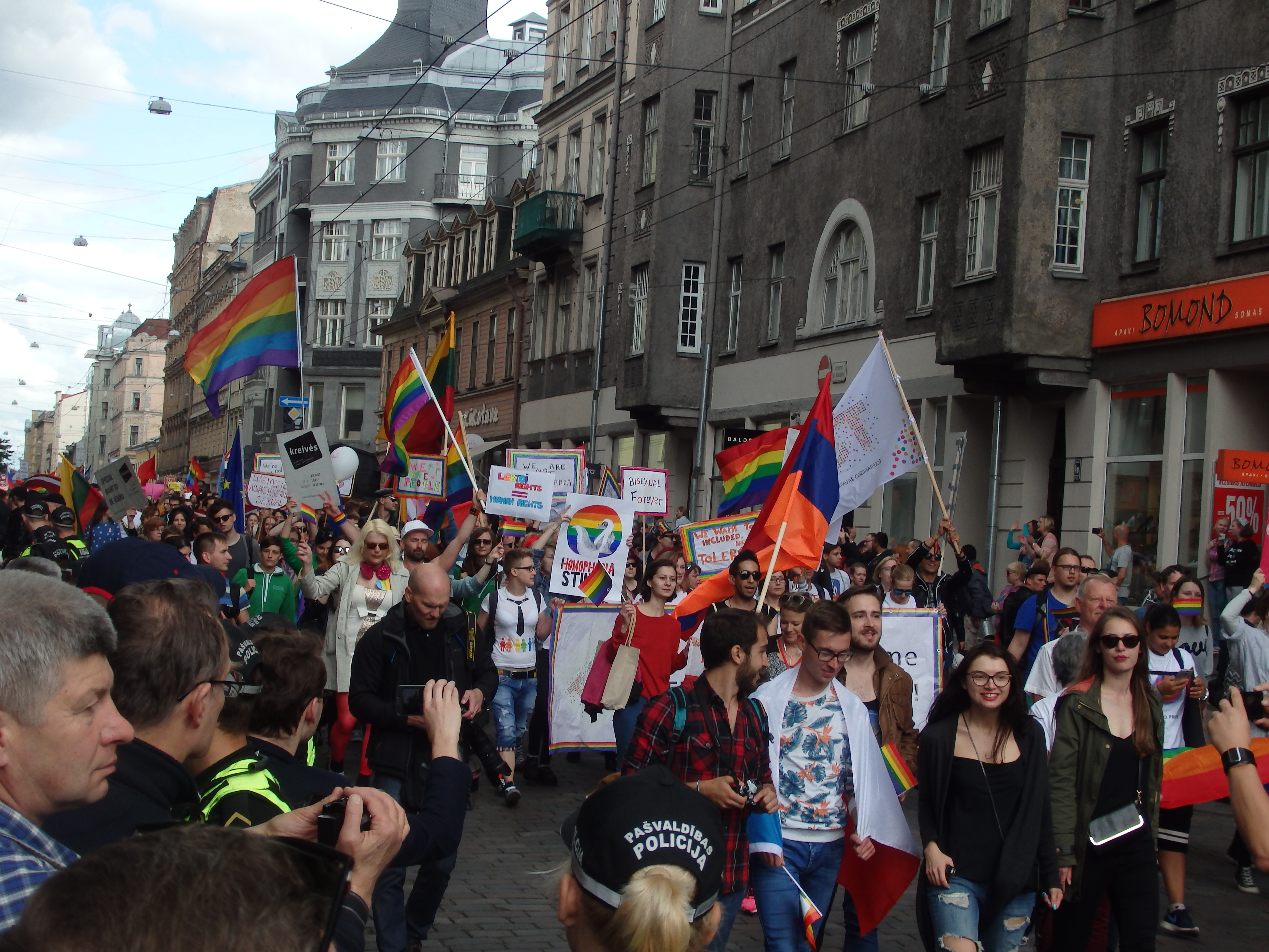EuroPride 2015 in Riga.