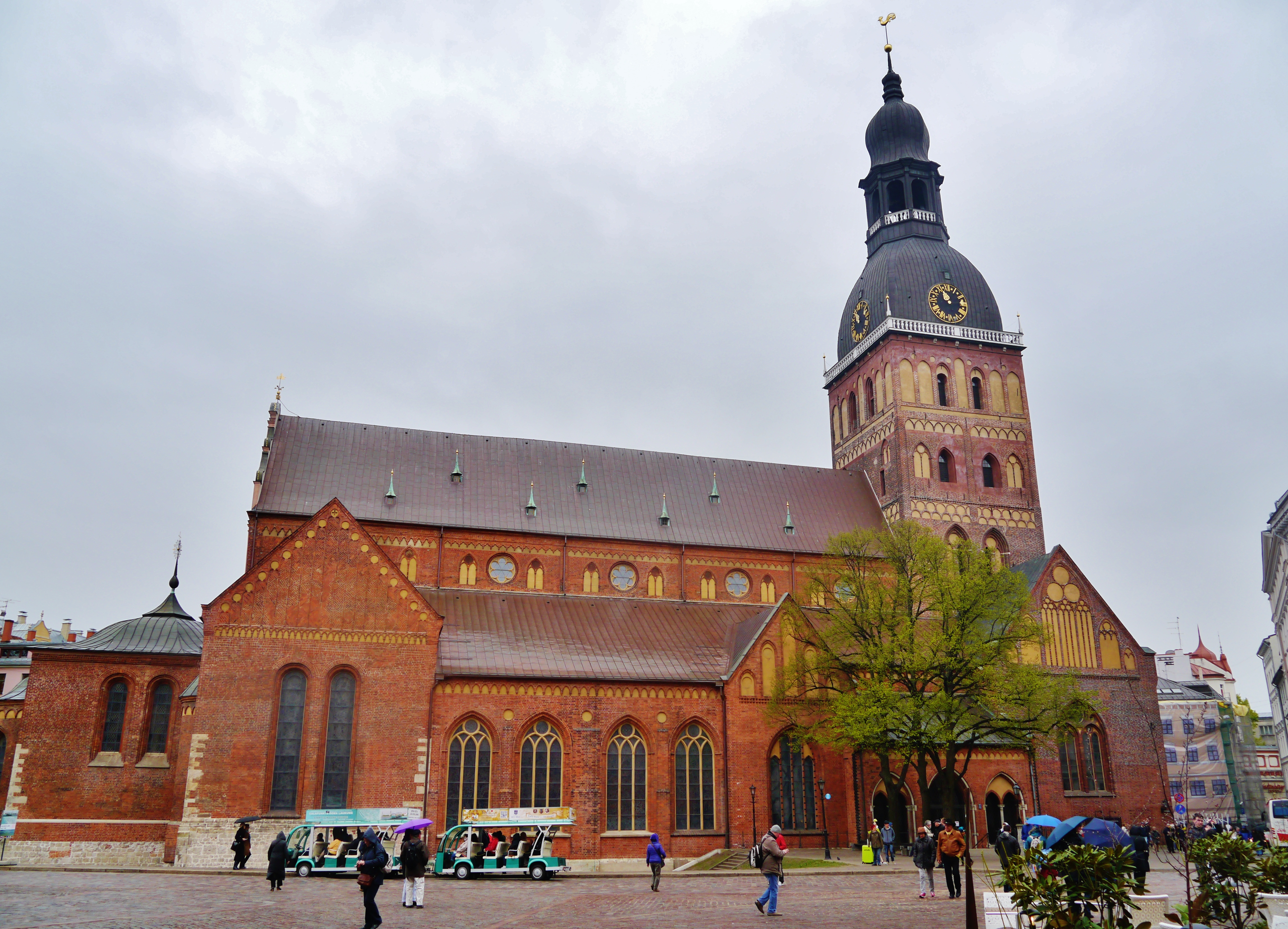Riga Cathedral, an Evangelical Lutheran church.