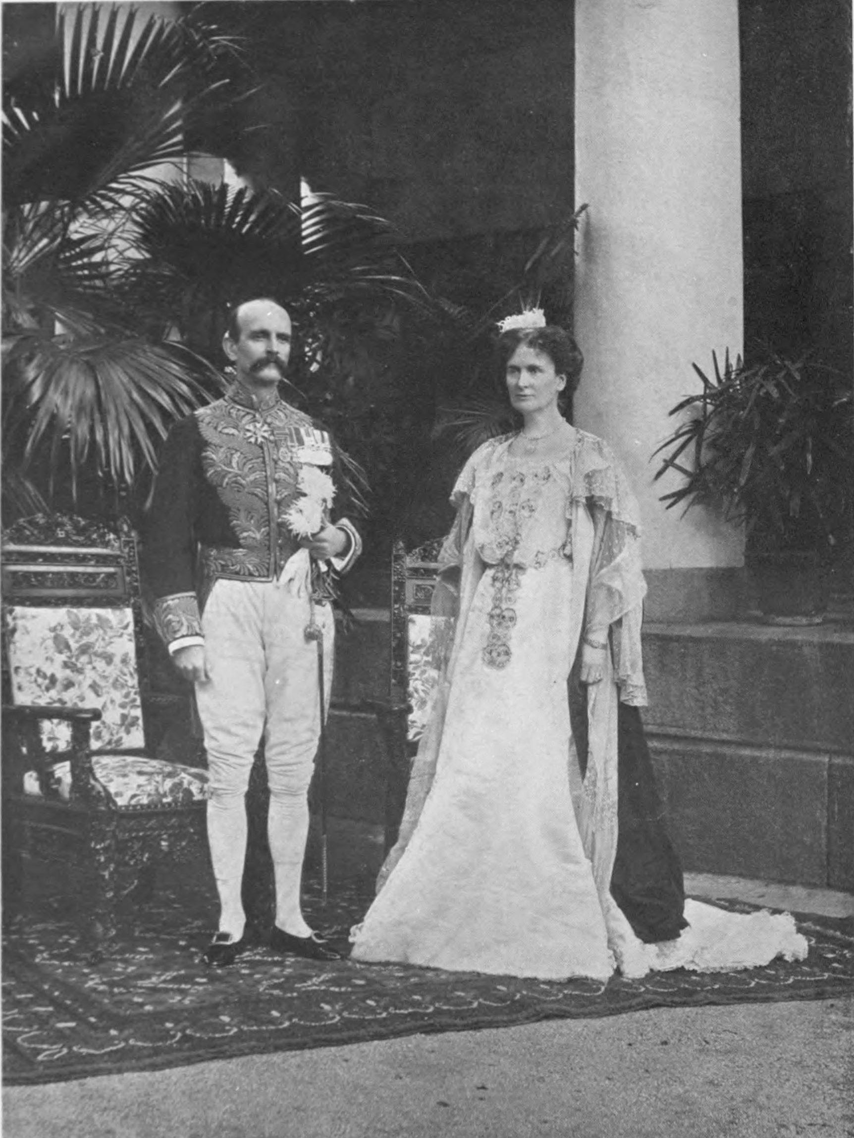 프레더릭 루가드 부부, 1908년
