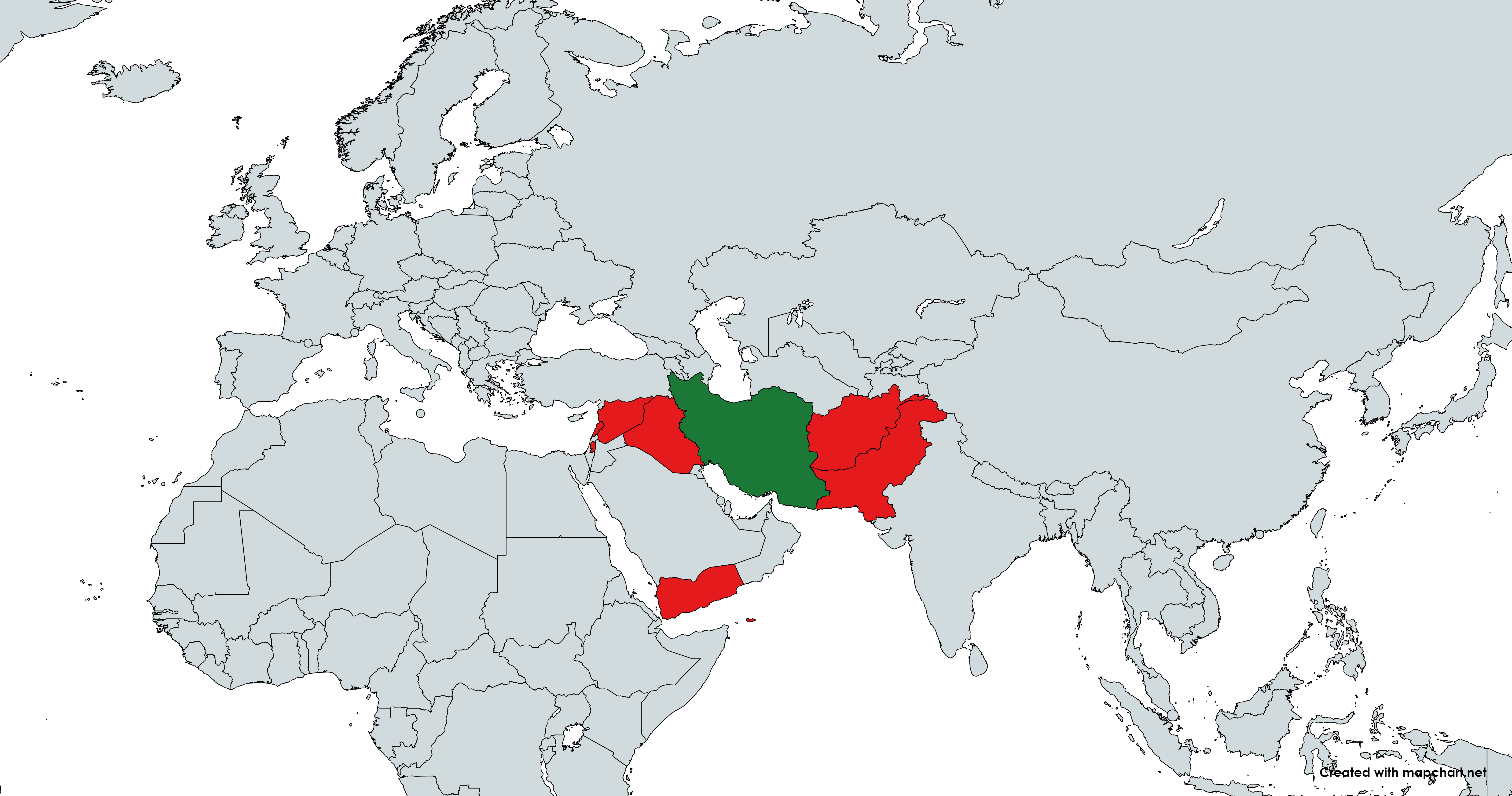 Iran dan lingkup pengaruhnya