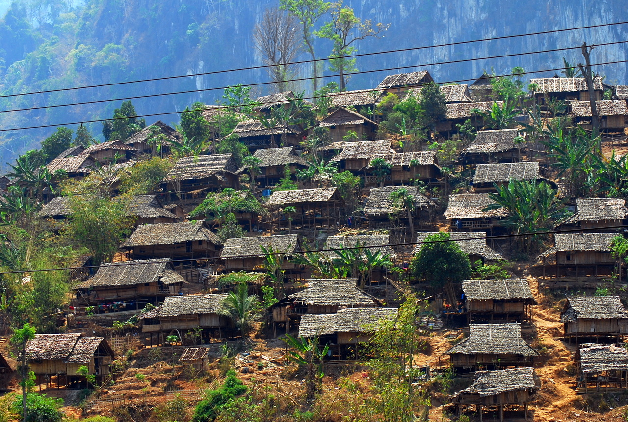 Trại Mae La, Tak, Thái Lan, một trong chín trại lớn nhất của UNHCR tại Thái Lan