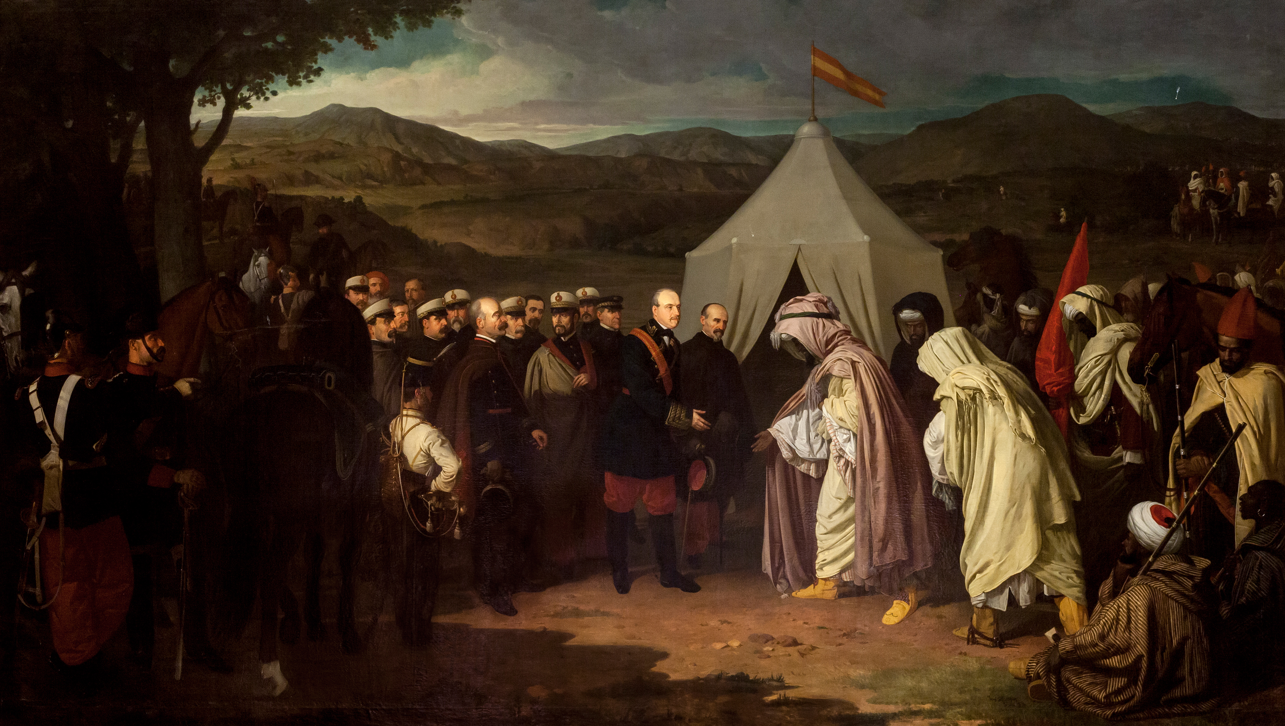 The Treaty of Wad Ras after the Hispano-Moroccan War (1859-1860) bankrupted Morocco's national treasury, forcing the Makhzen to take on a British loan.
