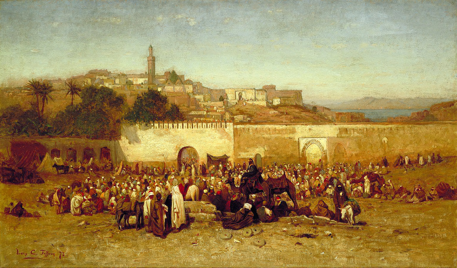 Tangier's population in 1956 included 40,000 Muslims, 31,000 Europeans and 15,000 Jews.