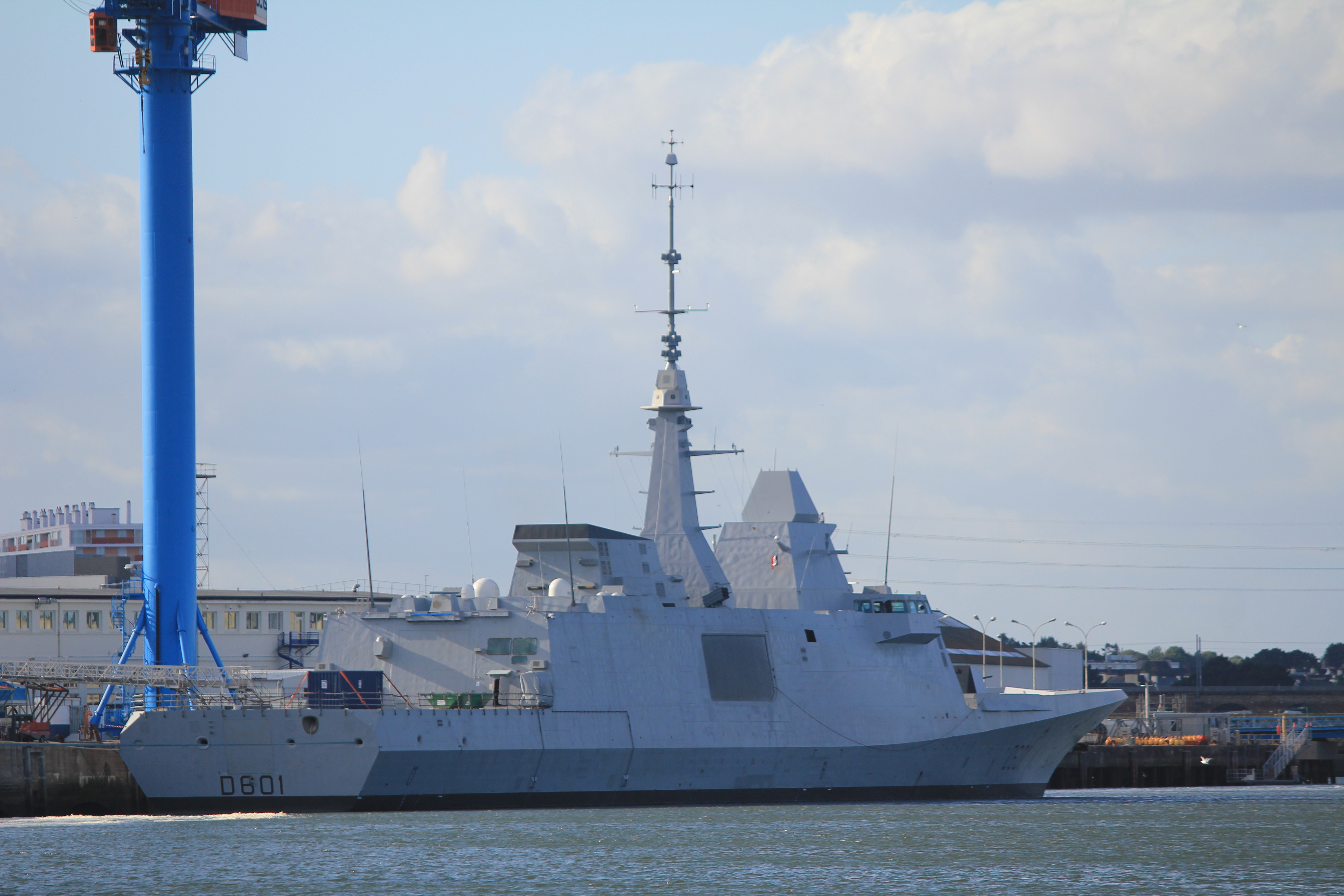 Mohammed VI, a FREMM multipurpose frigate of the Royal Moroccan Navy