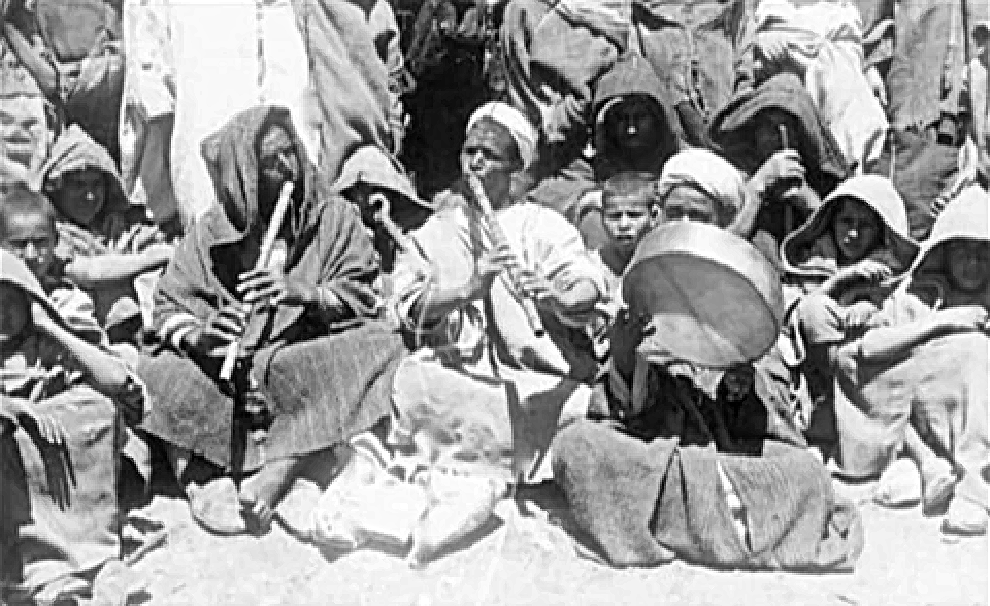 A group of Jilala musicians in 1900