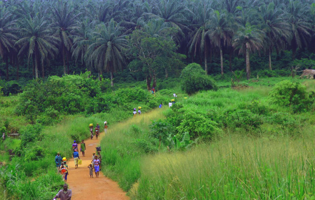 Jalan dari Kenema ke Distrik Kailahun