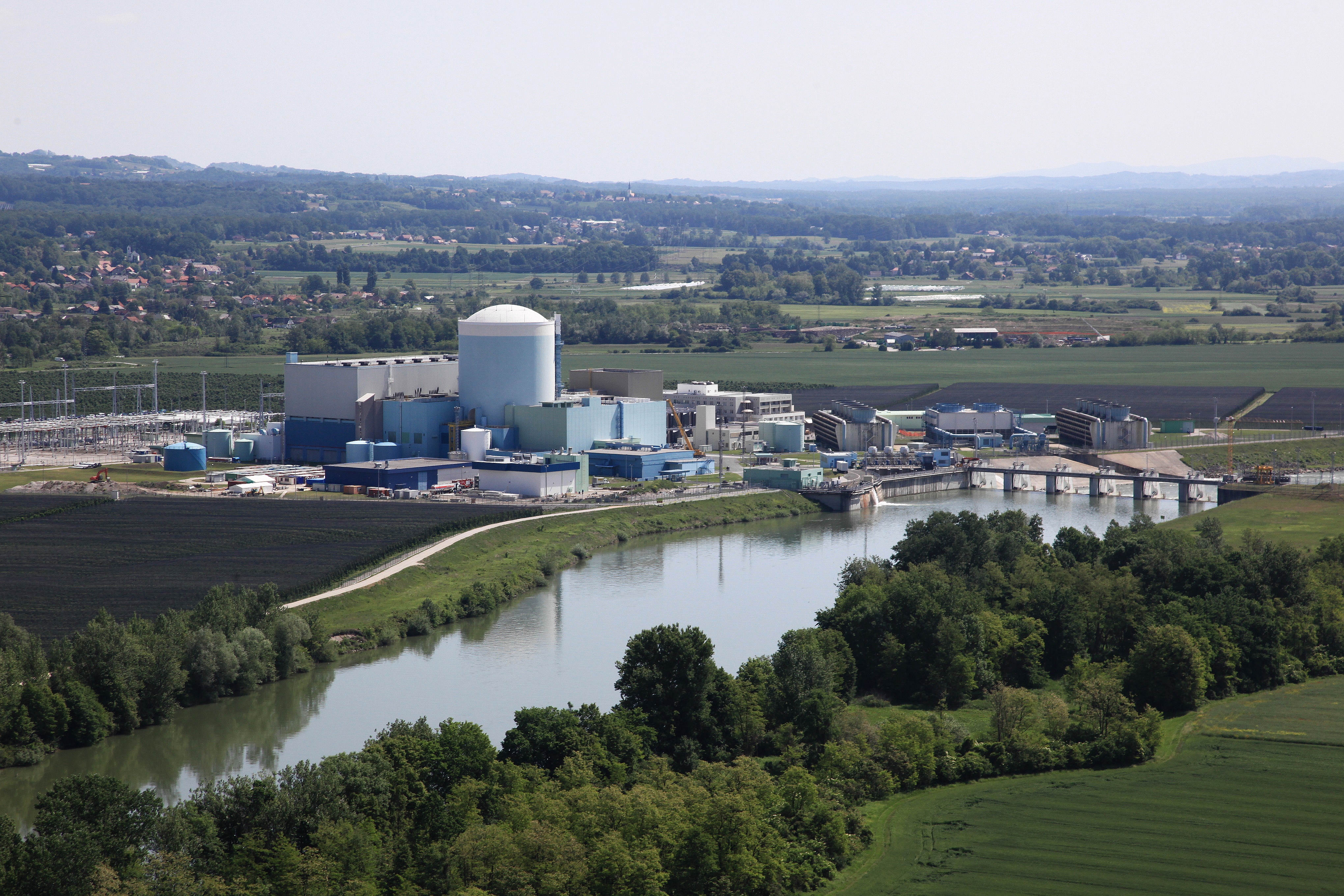The Krško Nuclear Power Plant, jointly owned with Croatia, is a key part of Slovenia's energy mix.