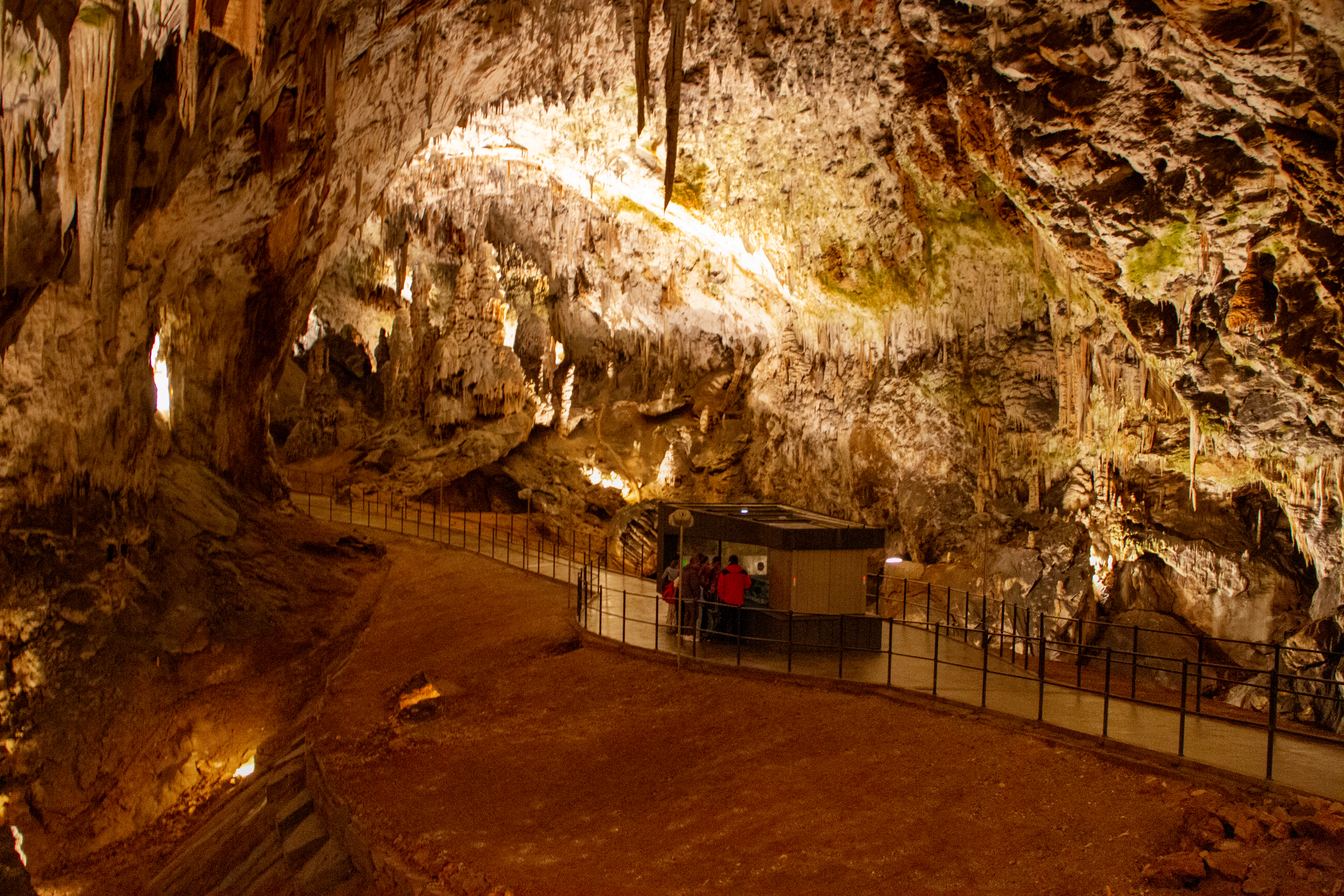Postojna Cave is one of Slovenia's premier tourist attractions, known for its vast underground chambers and unique cave fauna.