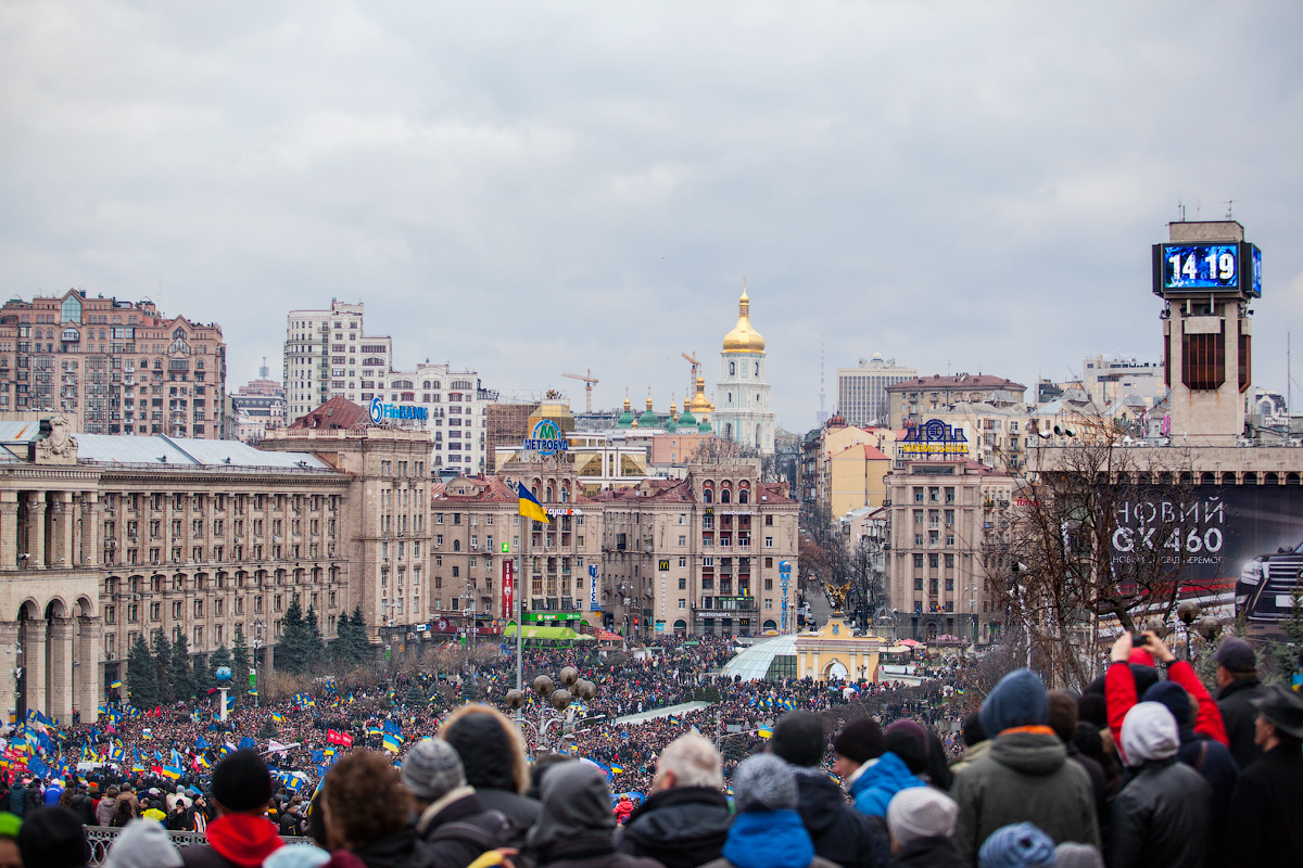 Euromaidan protest in Kyiv, December 2013