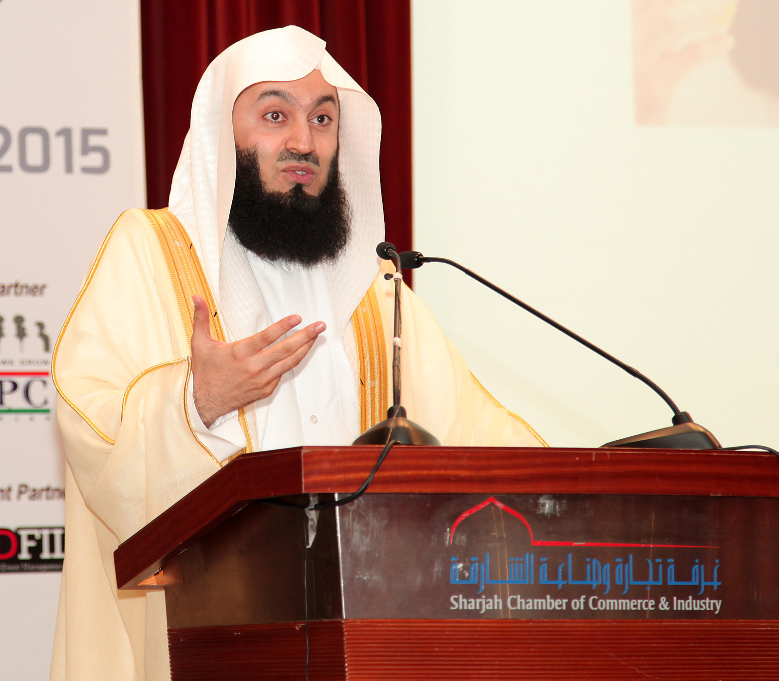 Mufti Menk pada tahun 2015