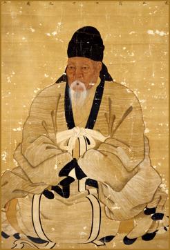 Portrait of Gwon Sang-ha, a leading Neo-Confucian scholar and politician of the Joseon Dynasty.