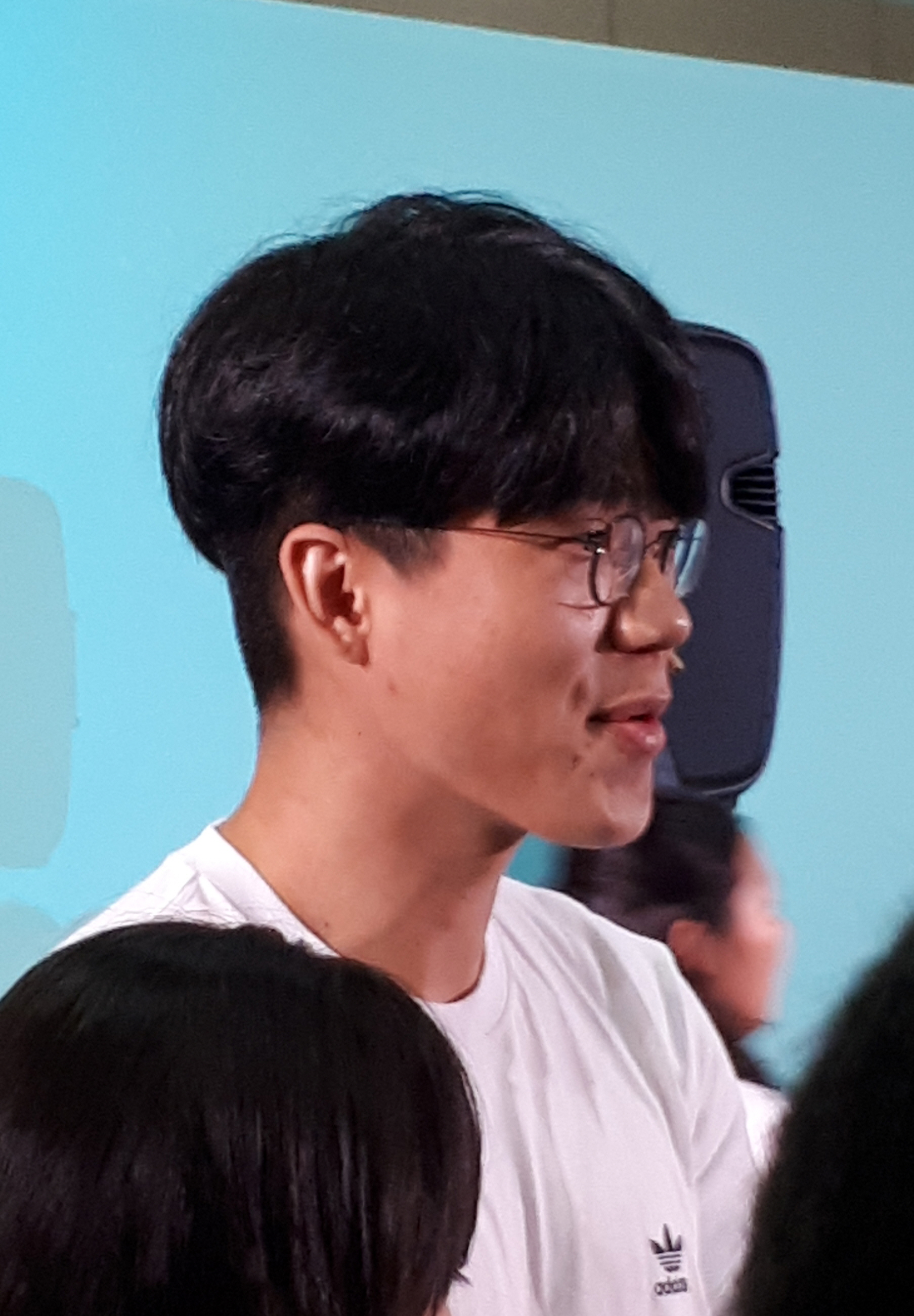 2019년 DIA 페스티벌에서의 보겸 (성형수술 이전 모습)