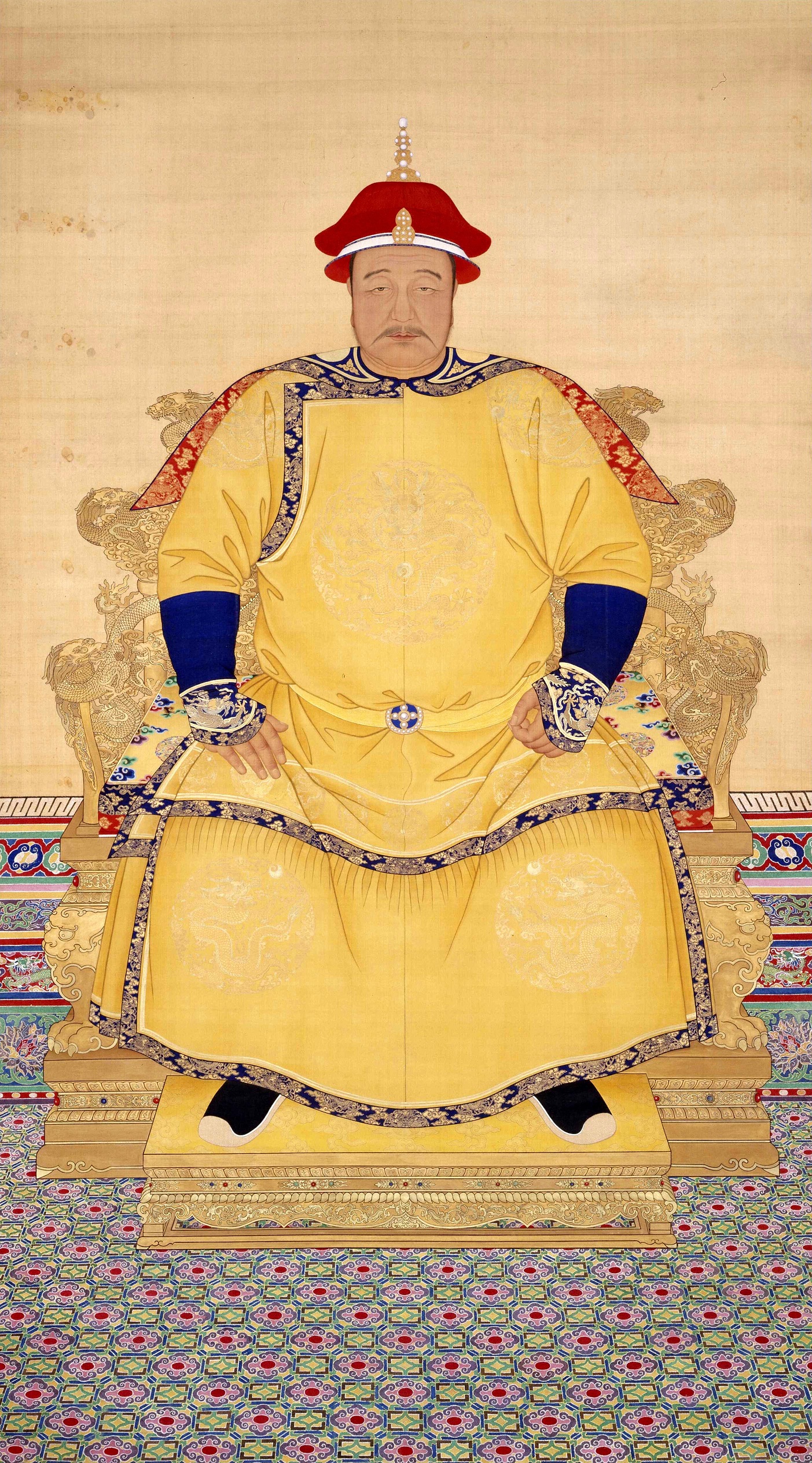 청 태종 숭덕황제 조복상 (홍콩 고궁박물관 소장)