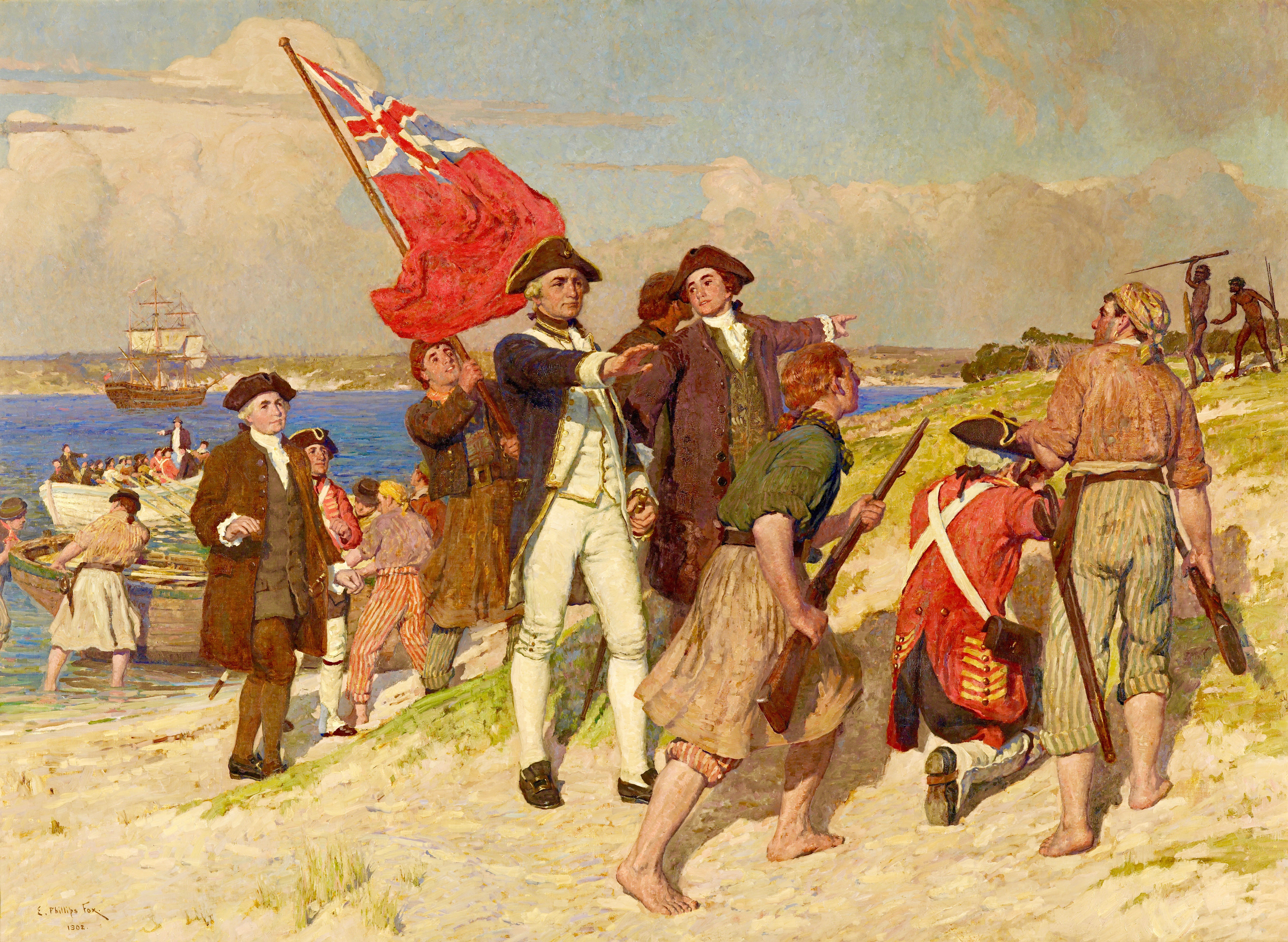 Pendaratan James Cook di Botany Bay pada 29 April 1770