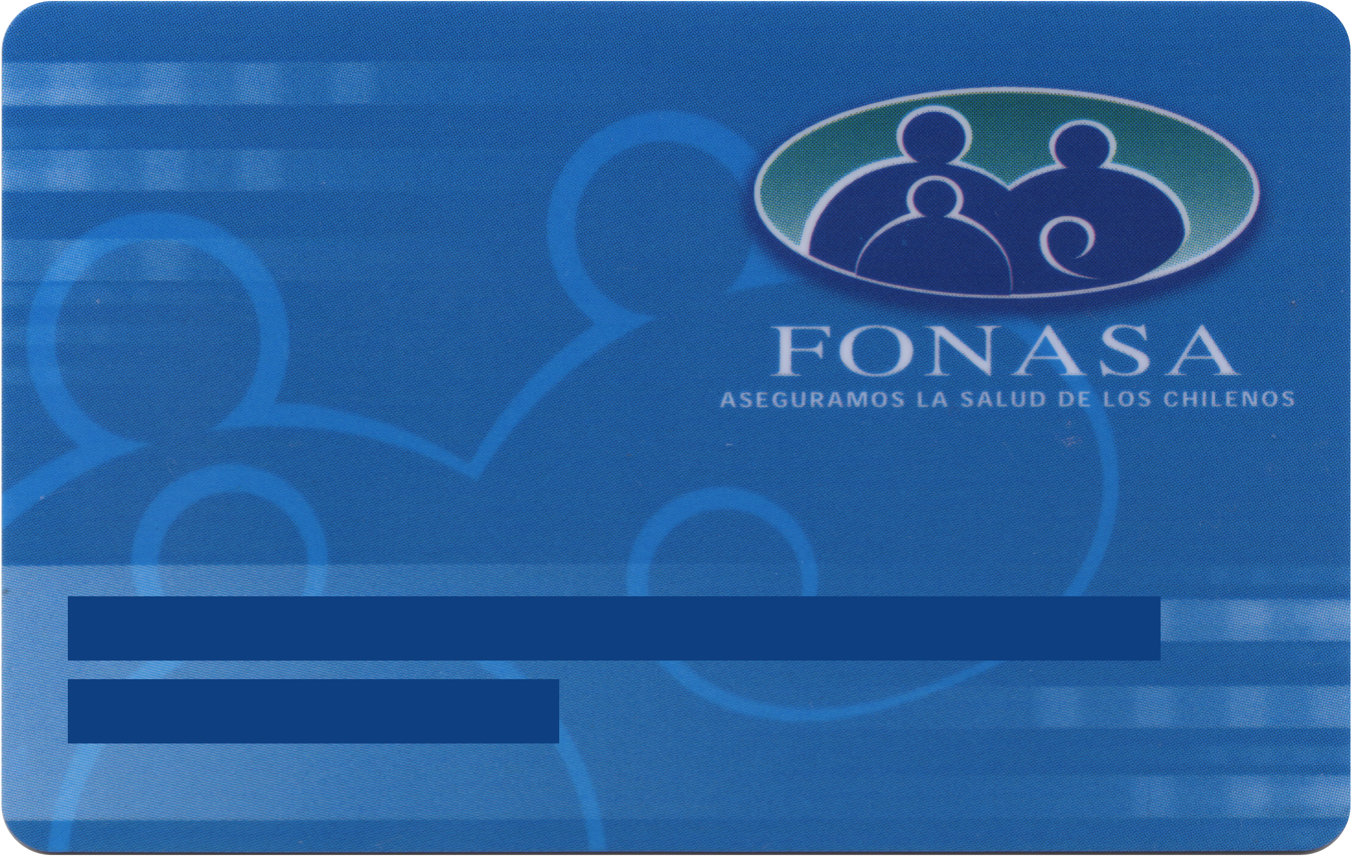 国民健康基金(Fondo Nacional de Saludフォナサスペイン語)のカード