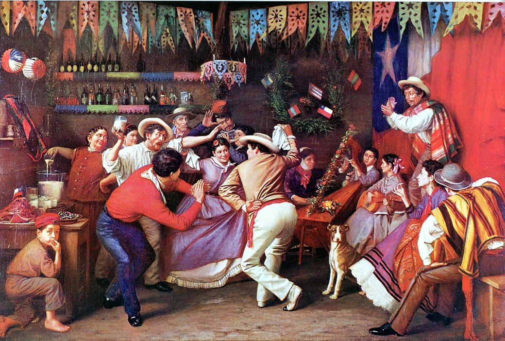 マヌエル・アントニオ・カロ作『ラ・サマクエカ』(1873年)