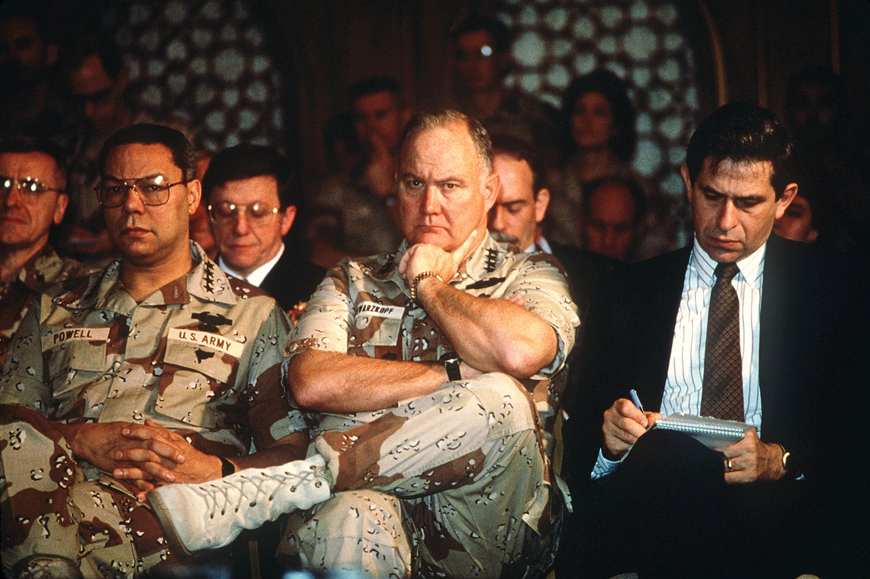 Gen. Schwarzkopf&#39;s Famed News Conference&lt;span class=&quot;footnote-wrapper&quot;&gt;[32]&lt;/span&gt;
