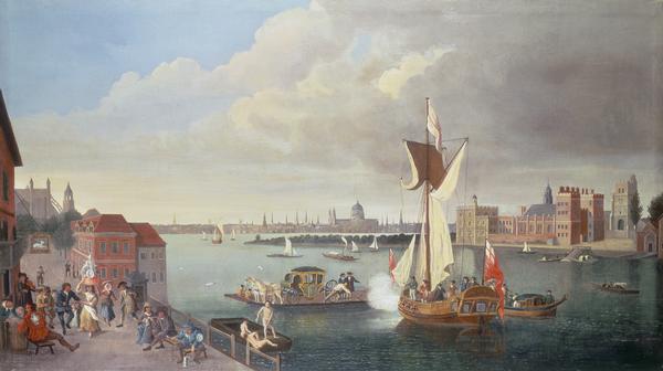 London, sekitar tahun 1710.