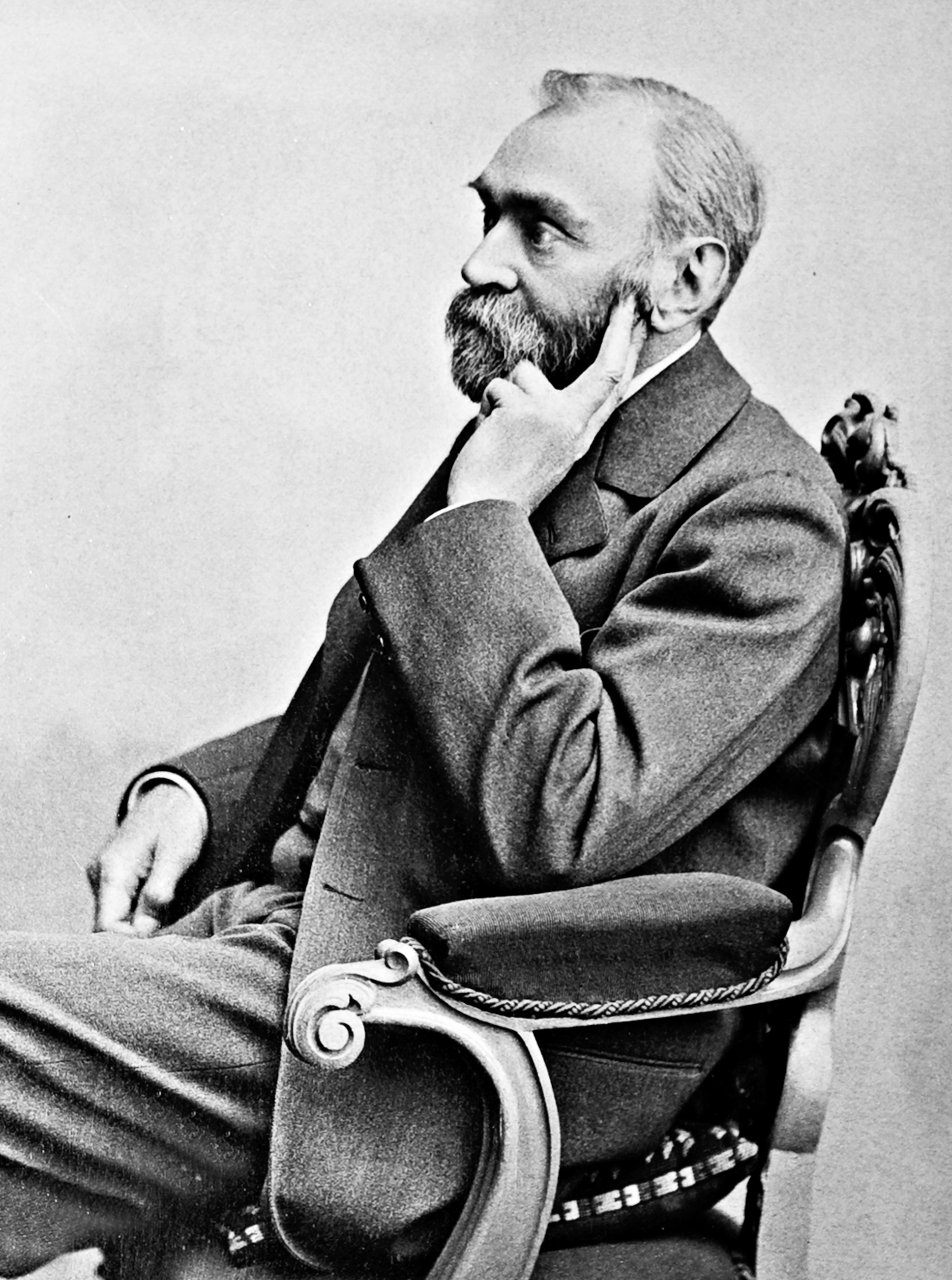 Alfred Nobel, Swedish inventor of dynamite and founder of the Nobel Prize.