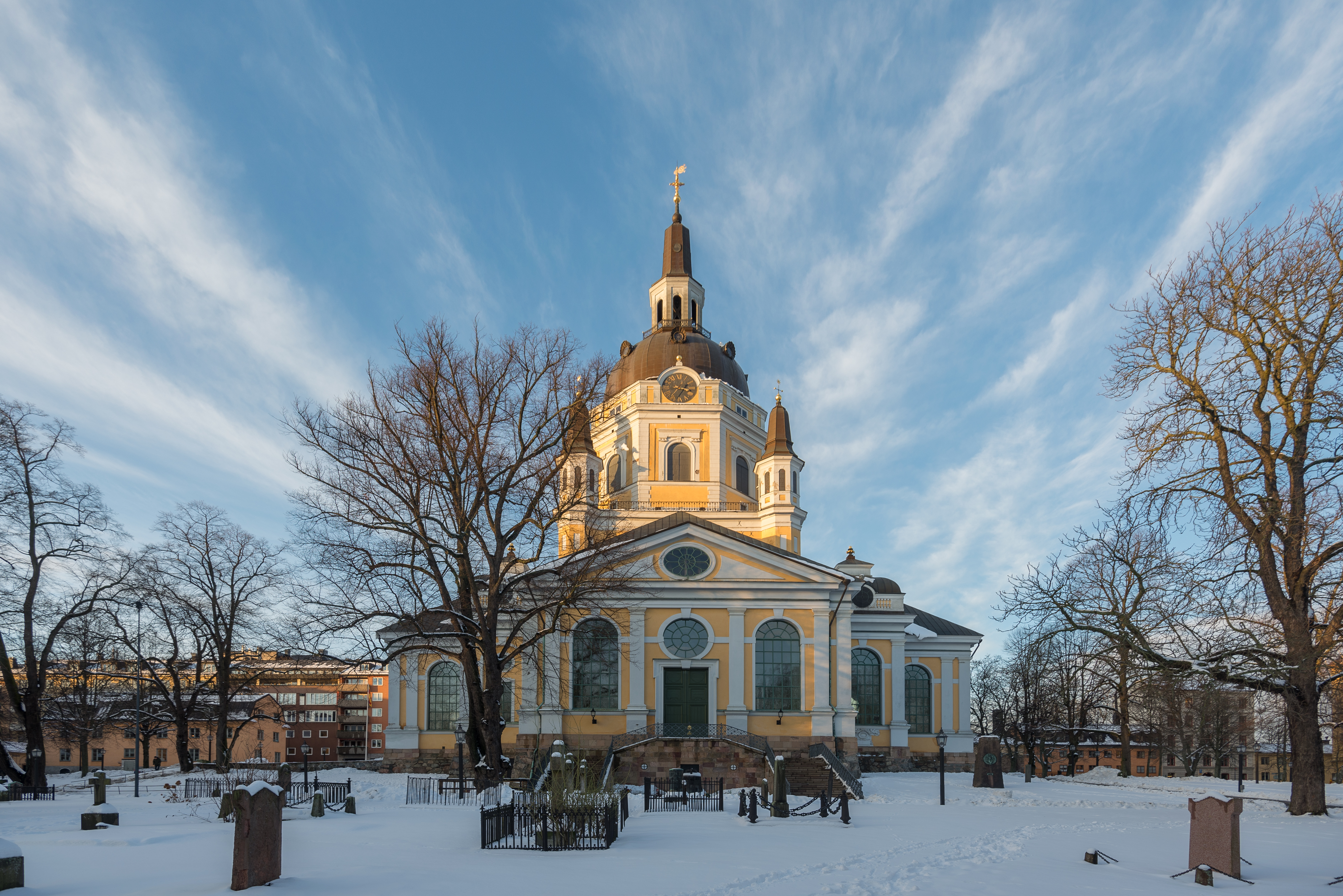 The Protestant Katarina Church in Stockholm, a prominent landmark of the Church of Sweden.