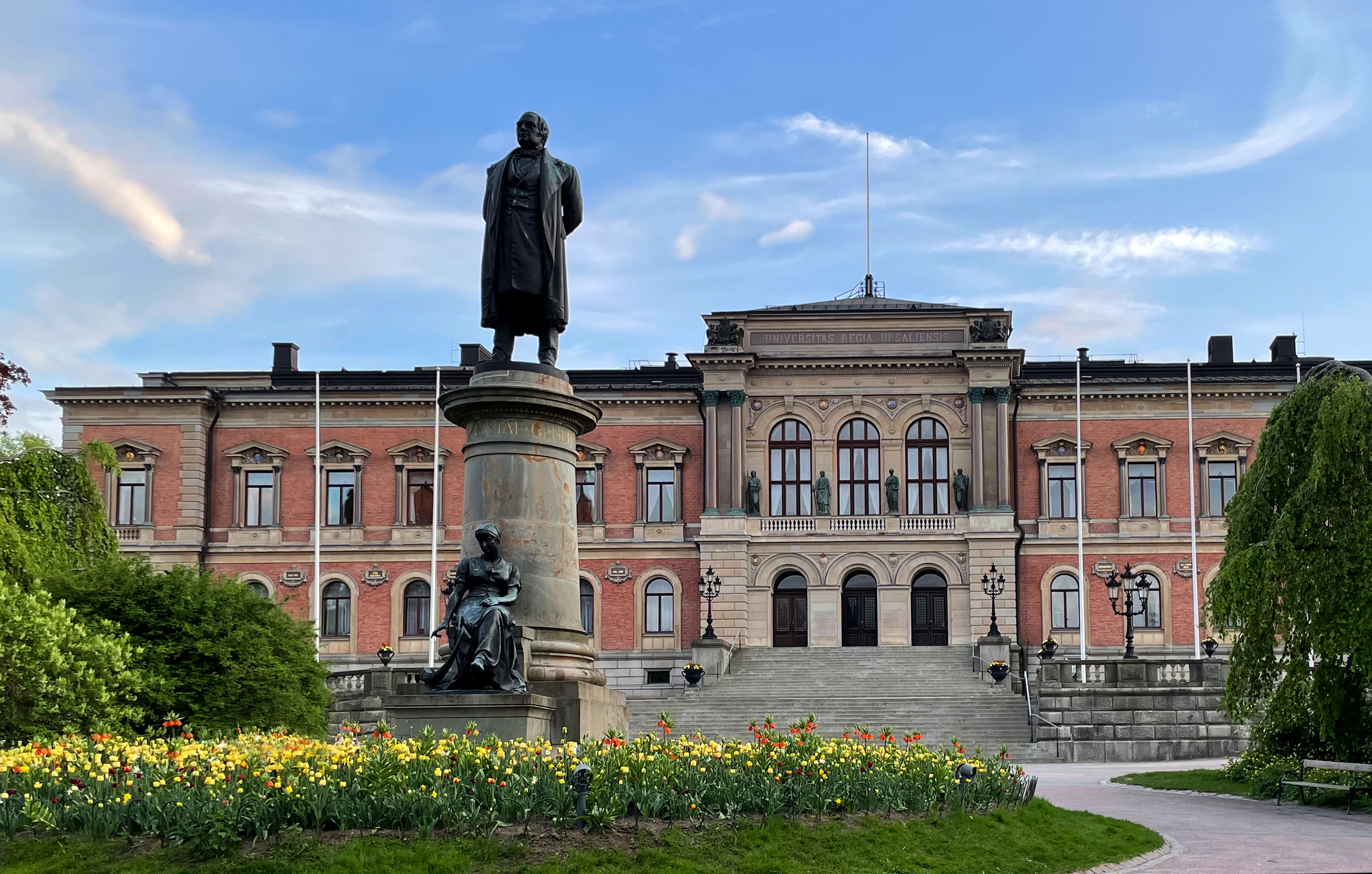 Uppsala University (established 1477), one of Sweden's oldest institutions of higher education.