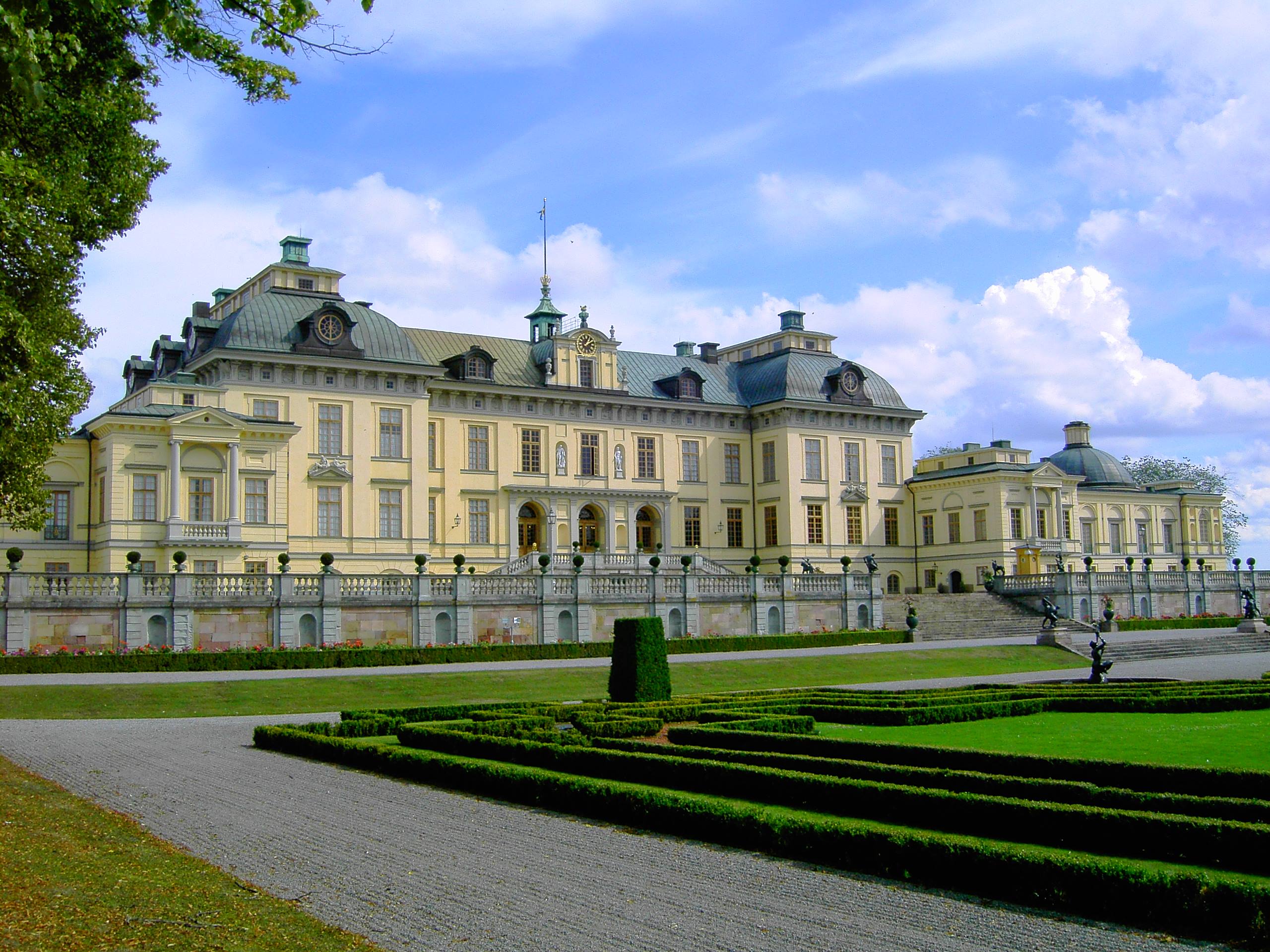 Drottningholm Palace, a UNESCO World Heritage Site.
