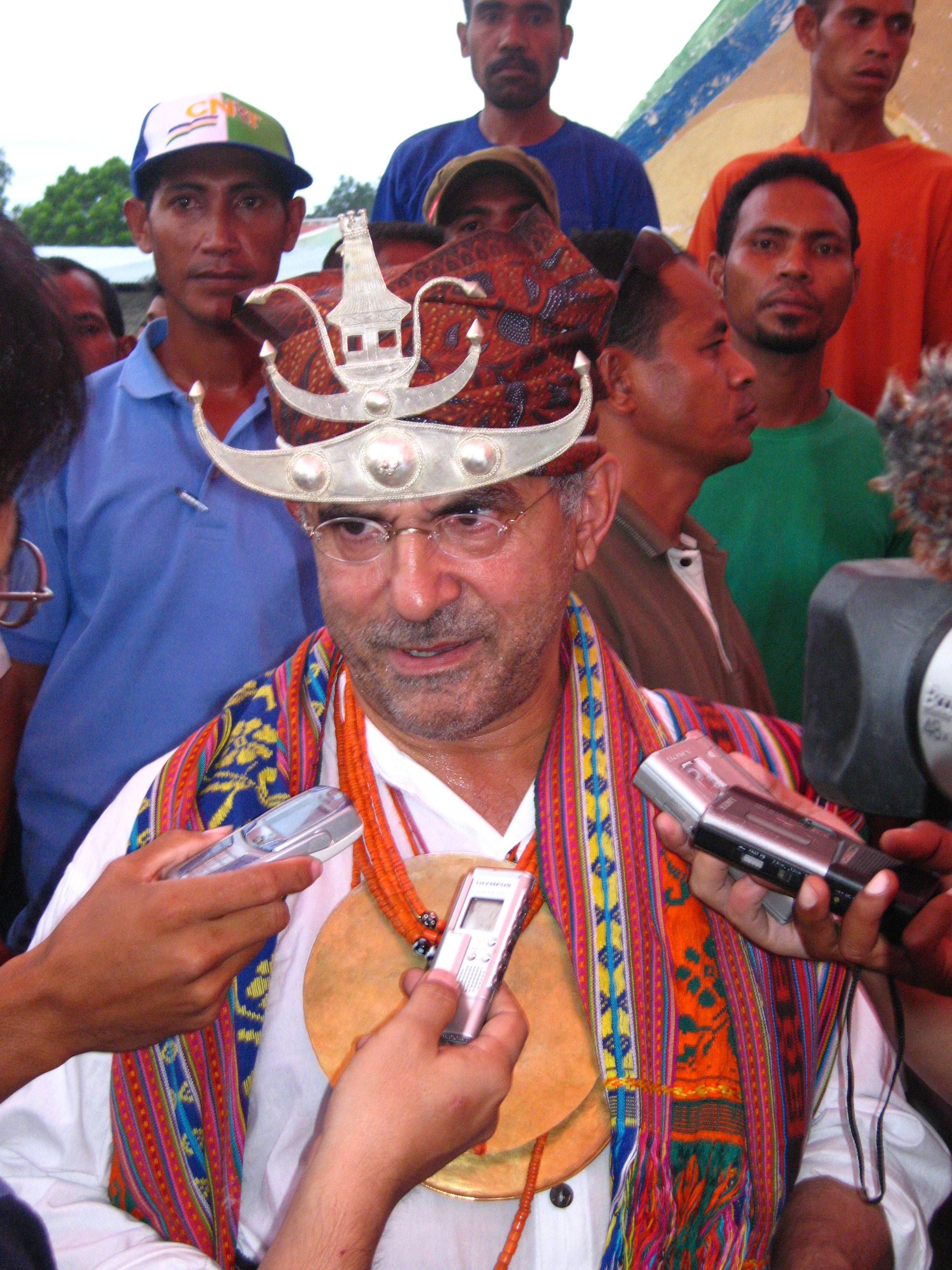 José Ramos-Horta, người đoạt giải Nobel Hòa bình năm 1996, tổng thống thứ tư và thứ bảy của Timor-Leste.