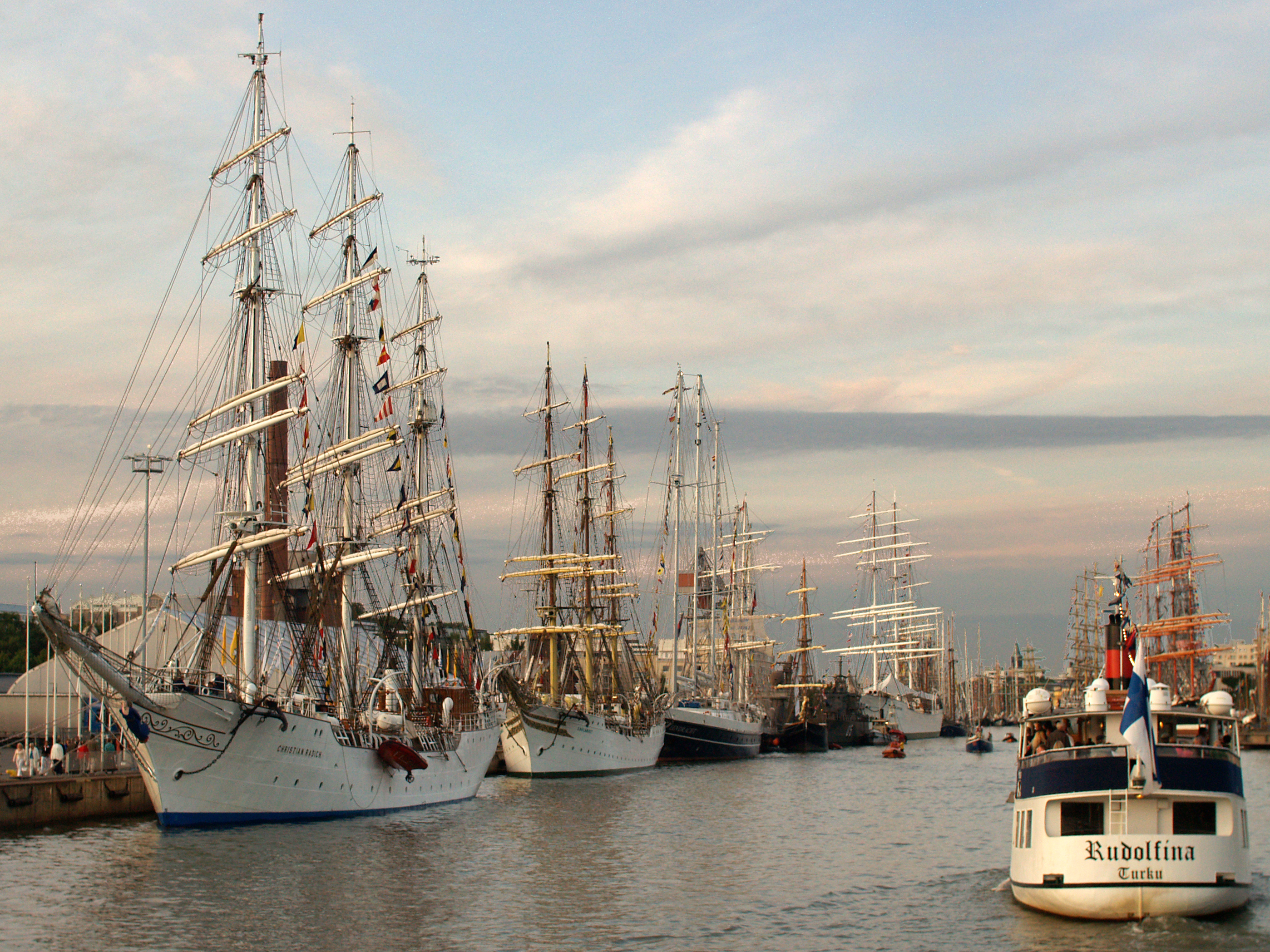 투르쿠에서 열린 Tall Ships Races 2009