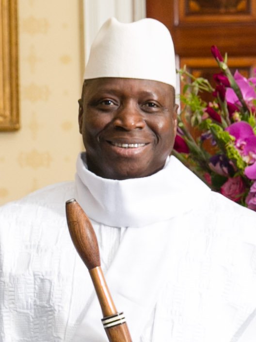 Yahya Jammeh, who seized power in a 1994 coup and ruled The Gambia for 22 years until 2017.