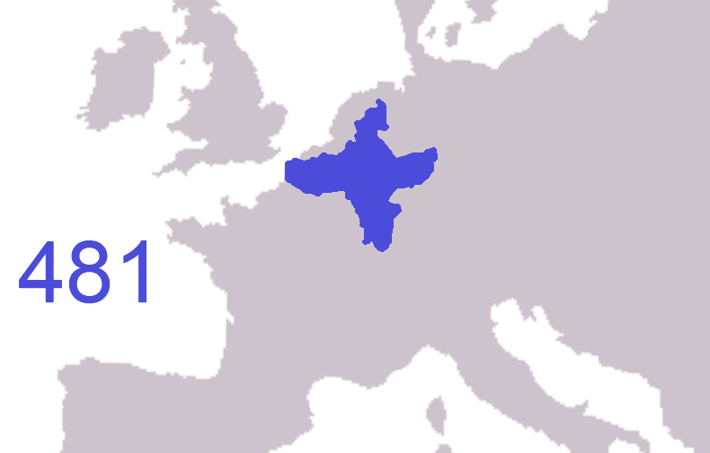 Ekspansi Franka (481 hingga 870 M)