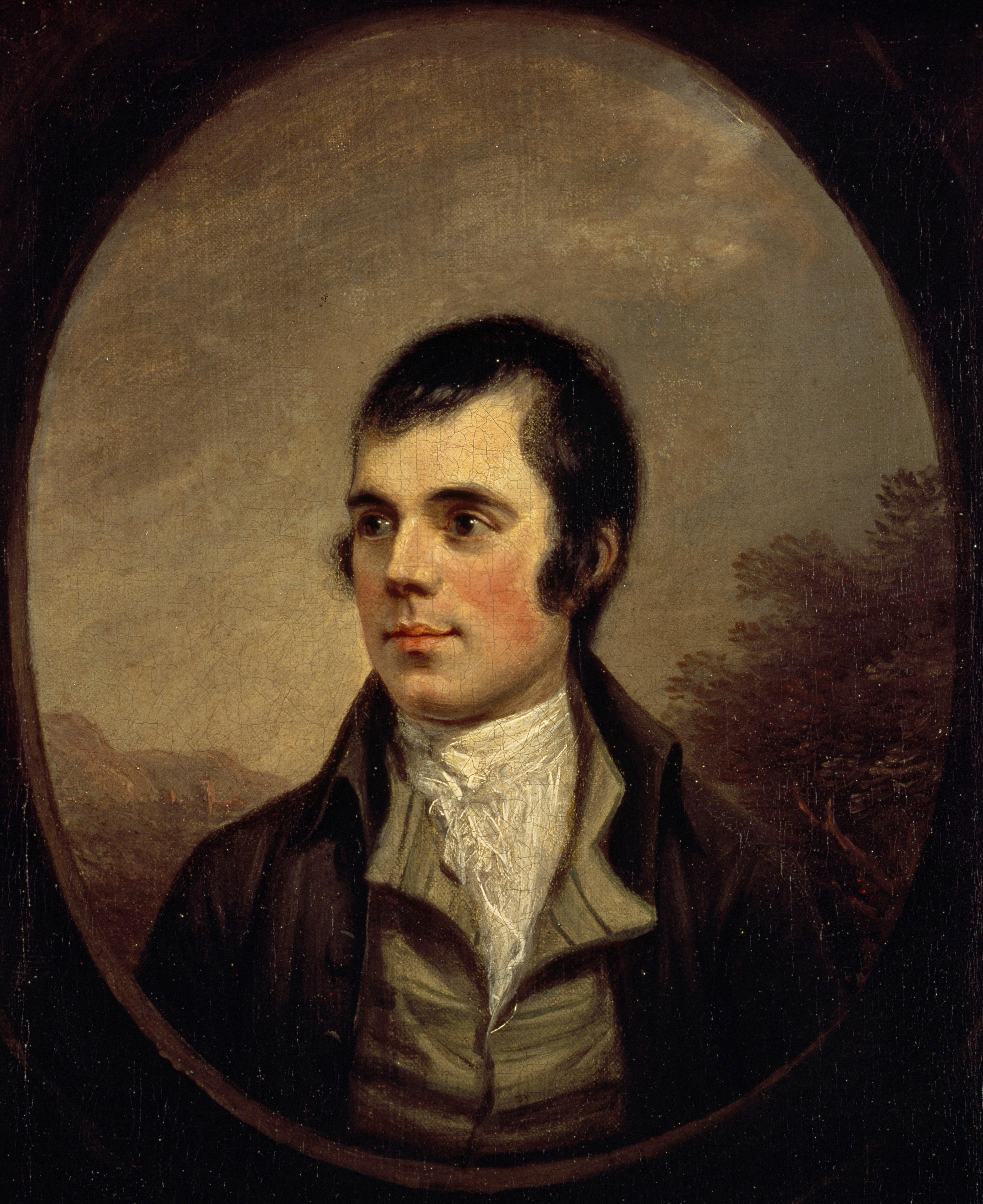 Robert Burns (1759-1796), considered the national poet of Scotland.