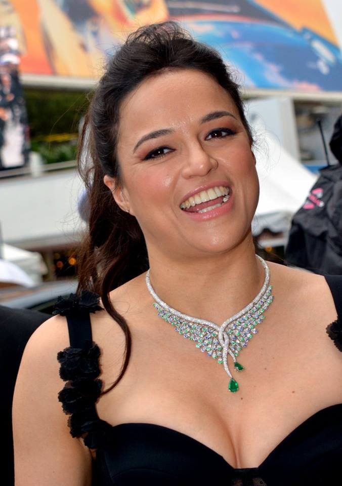 Michelle Rodriguez at the Cannes Film Festival in 2018