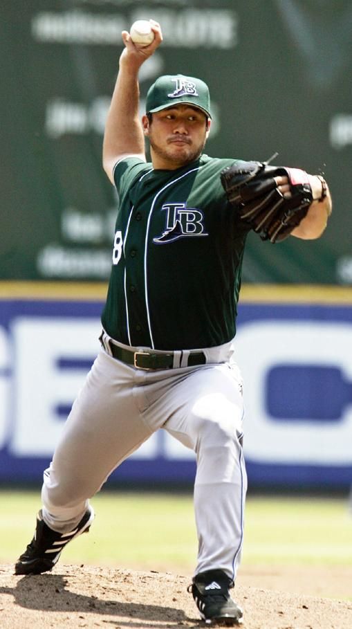 Jae Weong Seo in Tampa Bay Rays