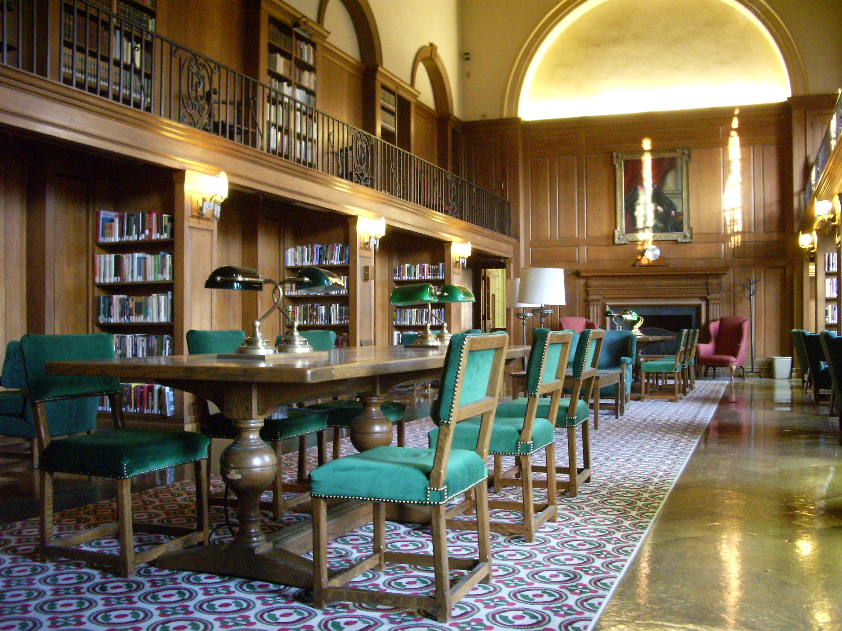 베이커 기념 도서관의 타워 룸