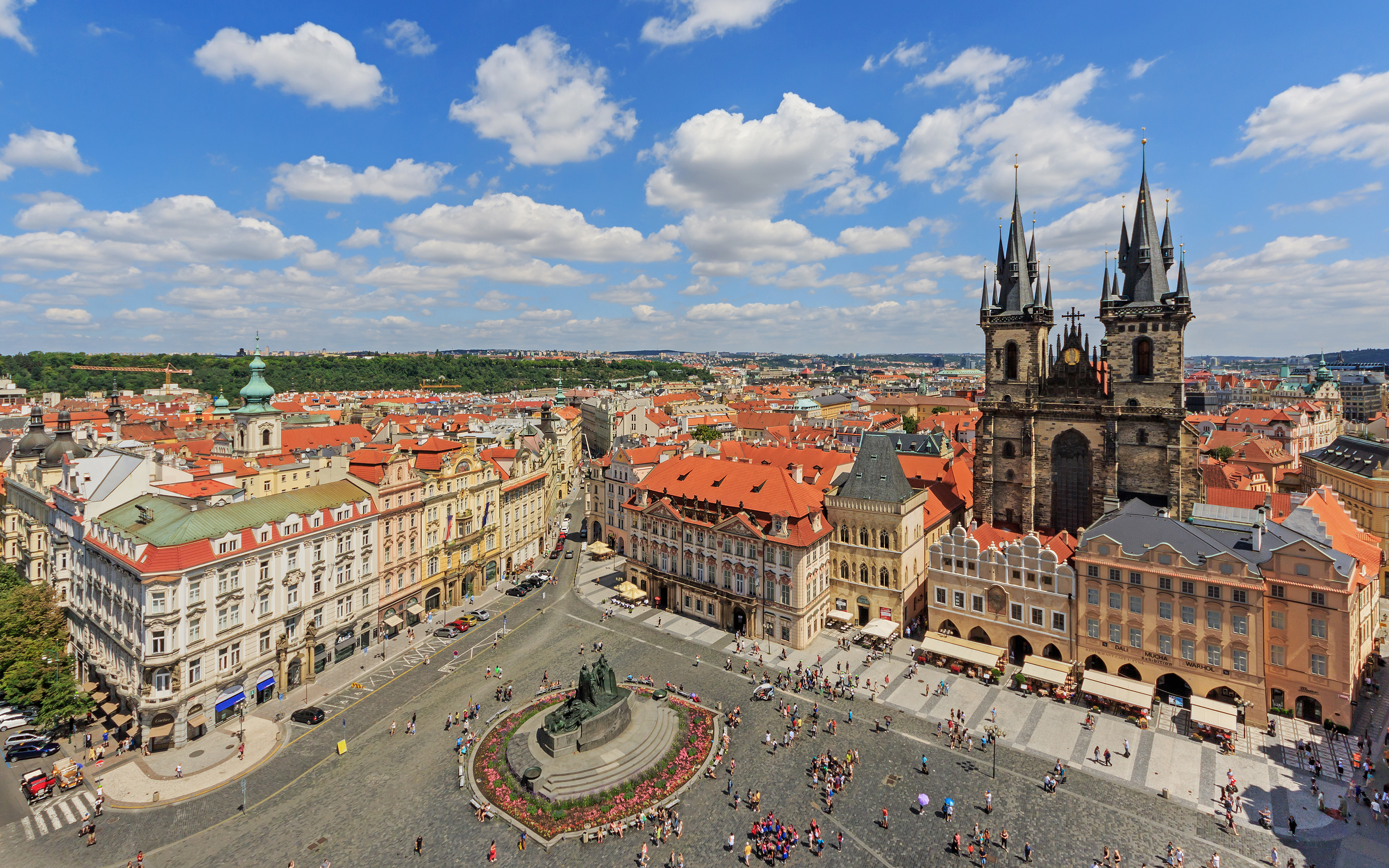 Pusat bersejarah Prague