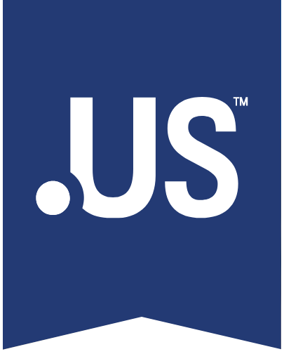 .US 도메인 로고